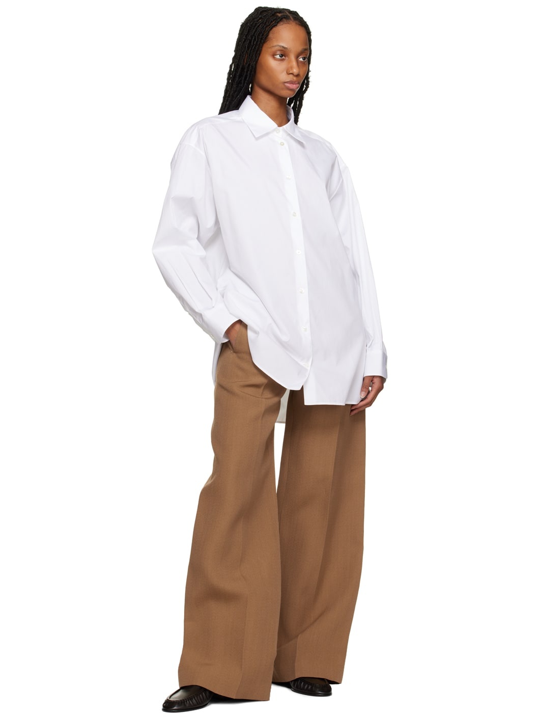 Tan Pipa Trousers - 4