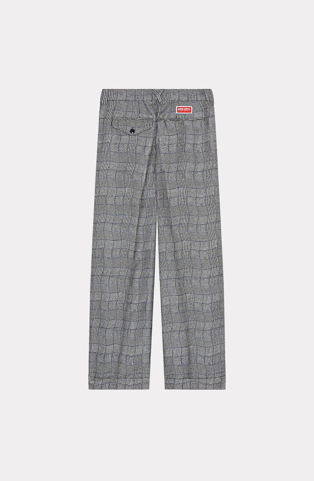 'Wavy Check' suit trousers - 2