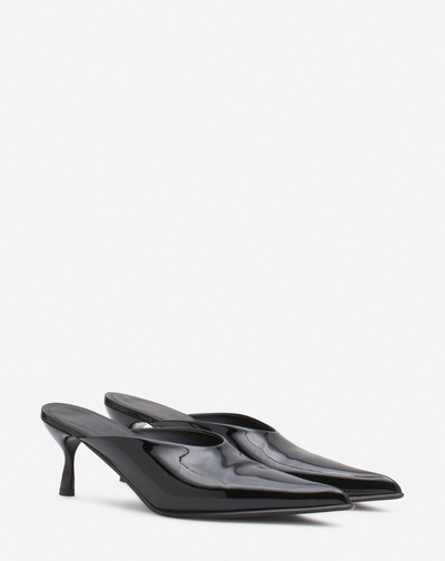 Lanvin PATENT LEATHER HEELED MULES outlook