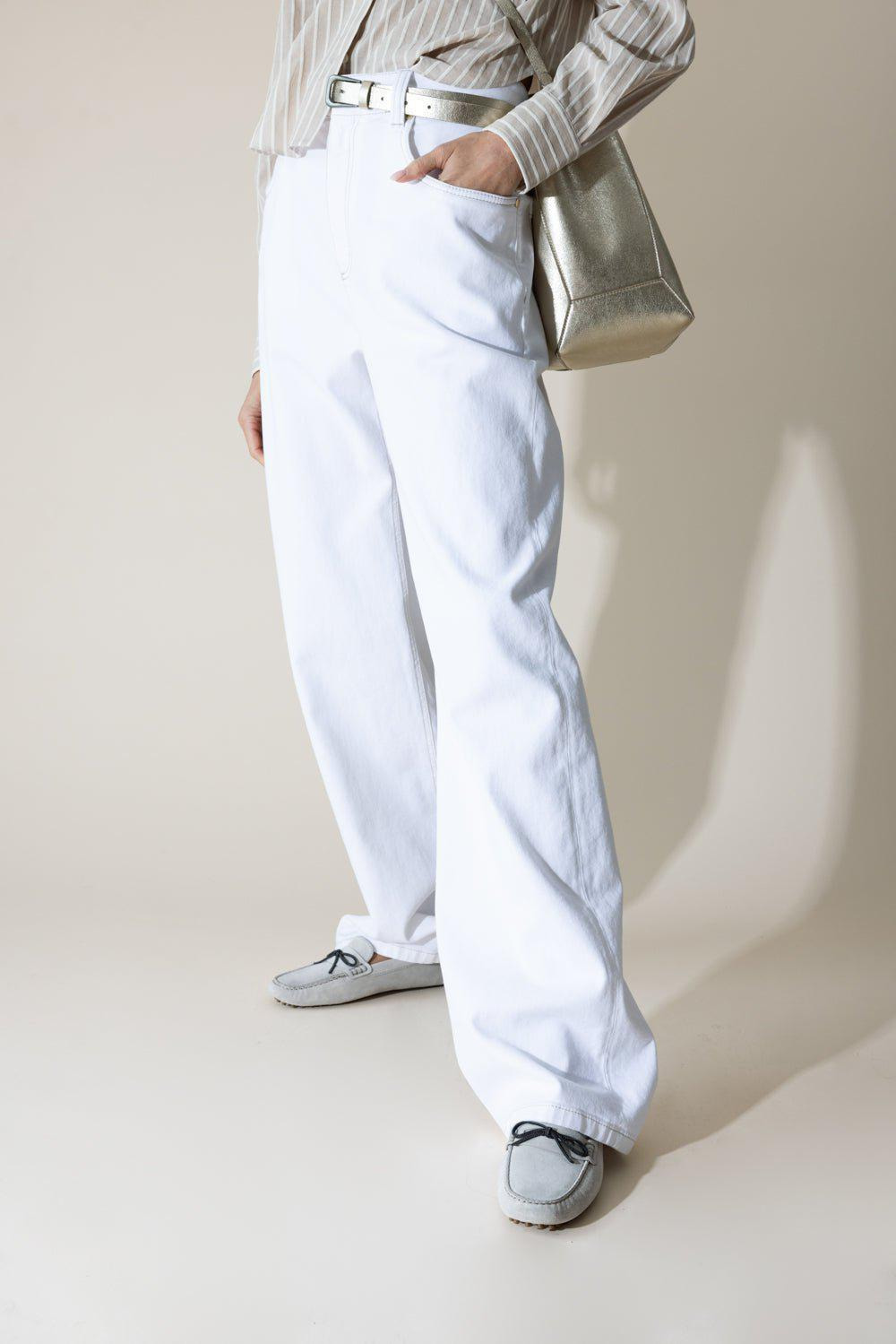 Comfort Trousers - Bianco Ottico - 3