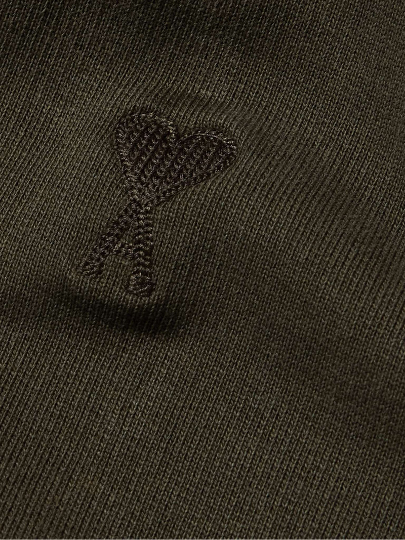 Logo-Embroidered Stretch Organic Cotton-Jersey Hoodie 4