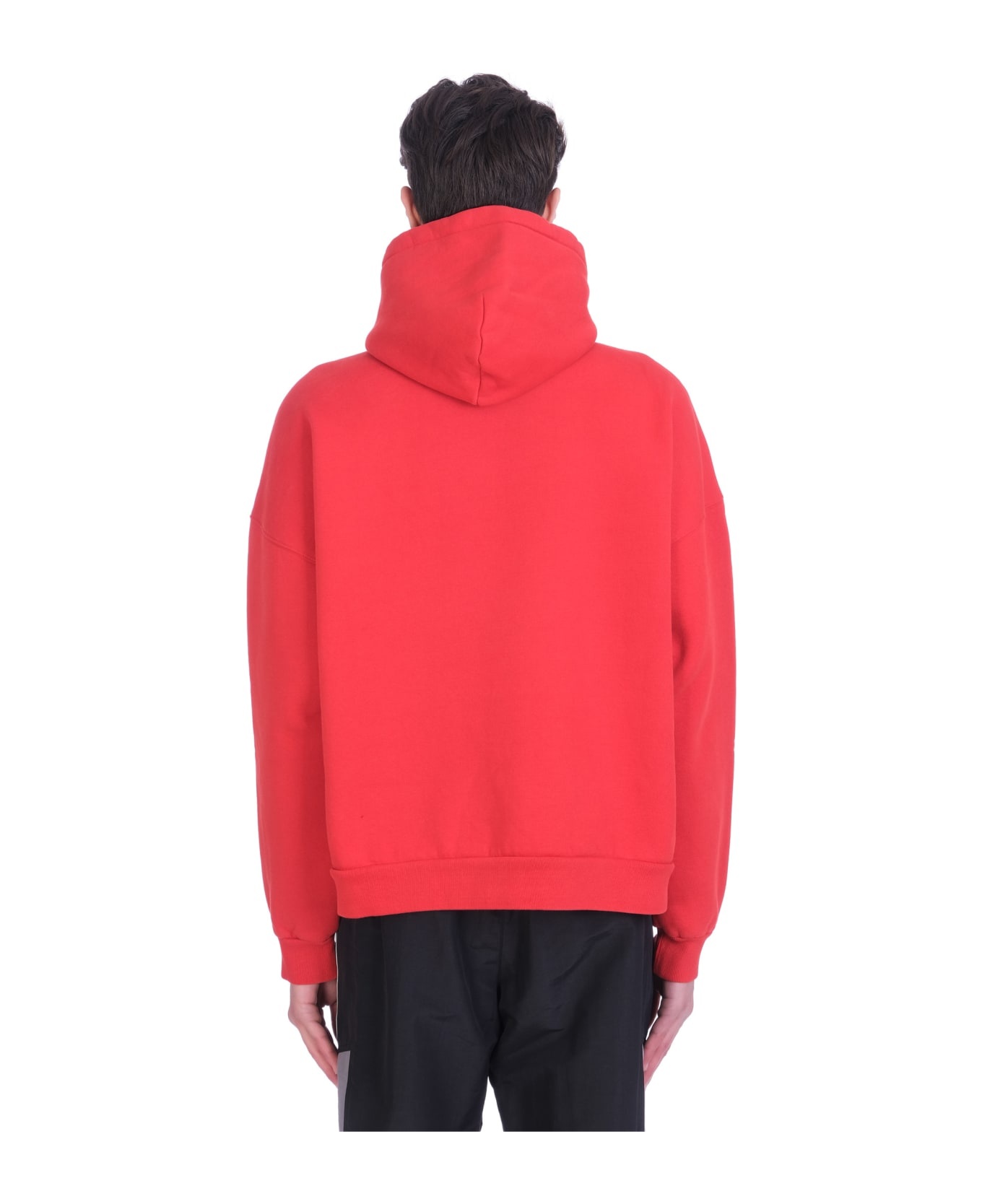 Sweatshirt In Red Cotton - 3