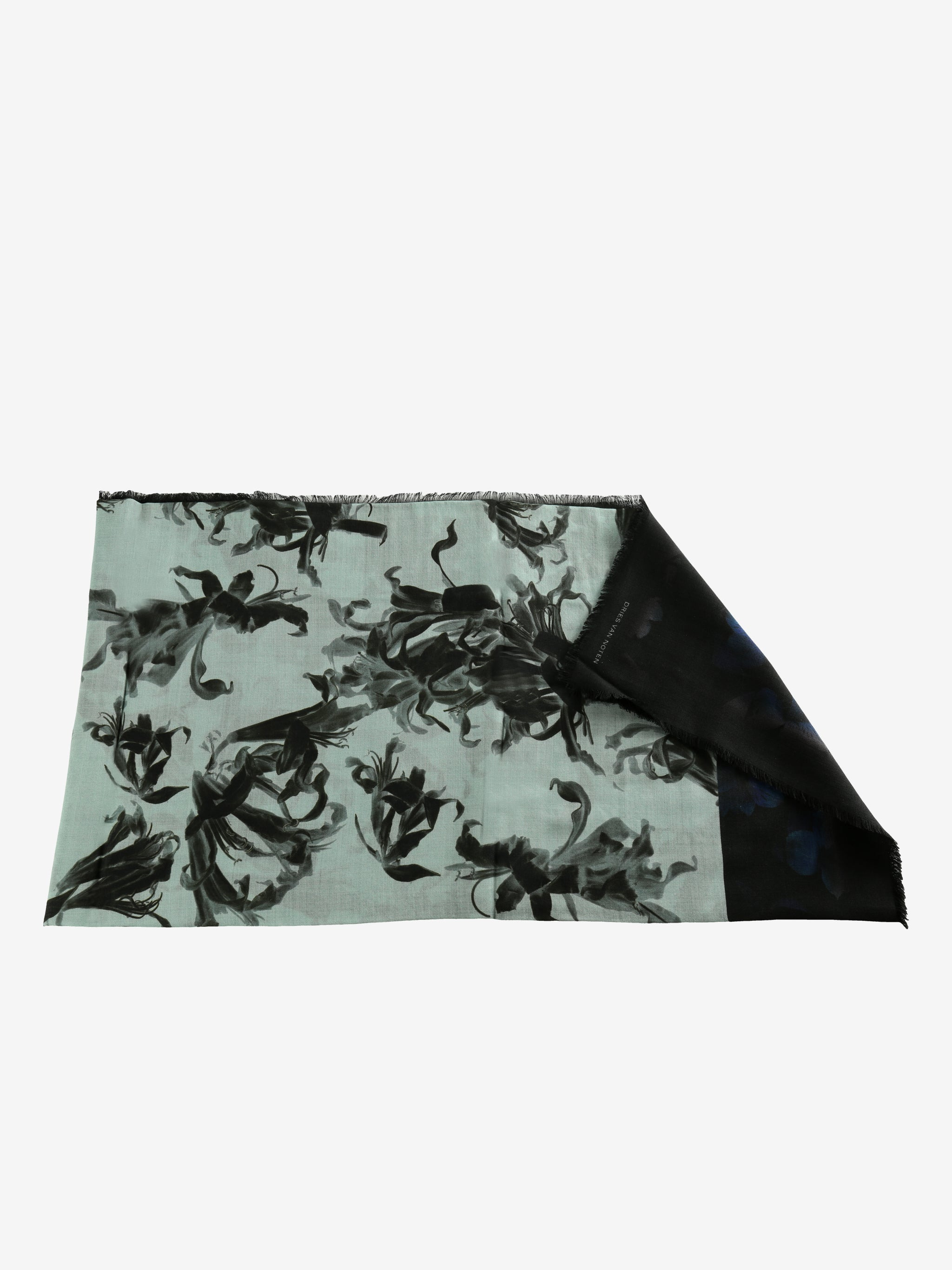 DRIES VAN NOTEN - Men Foliage Scarf - 2