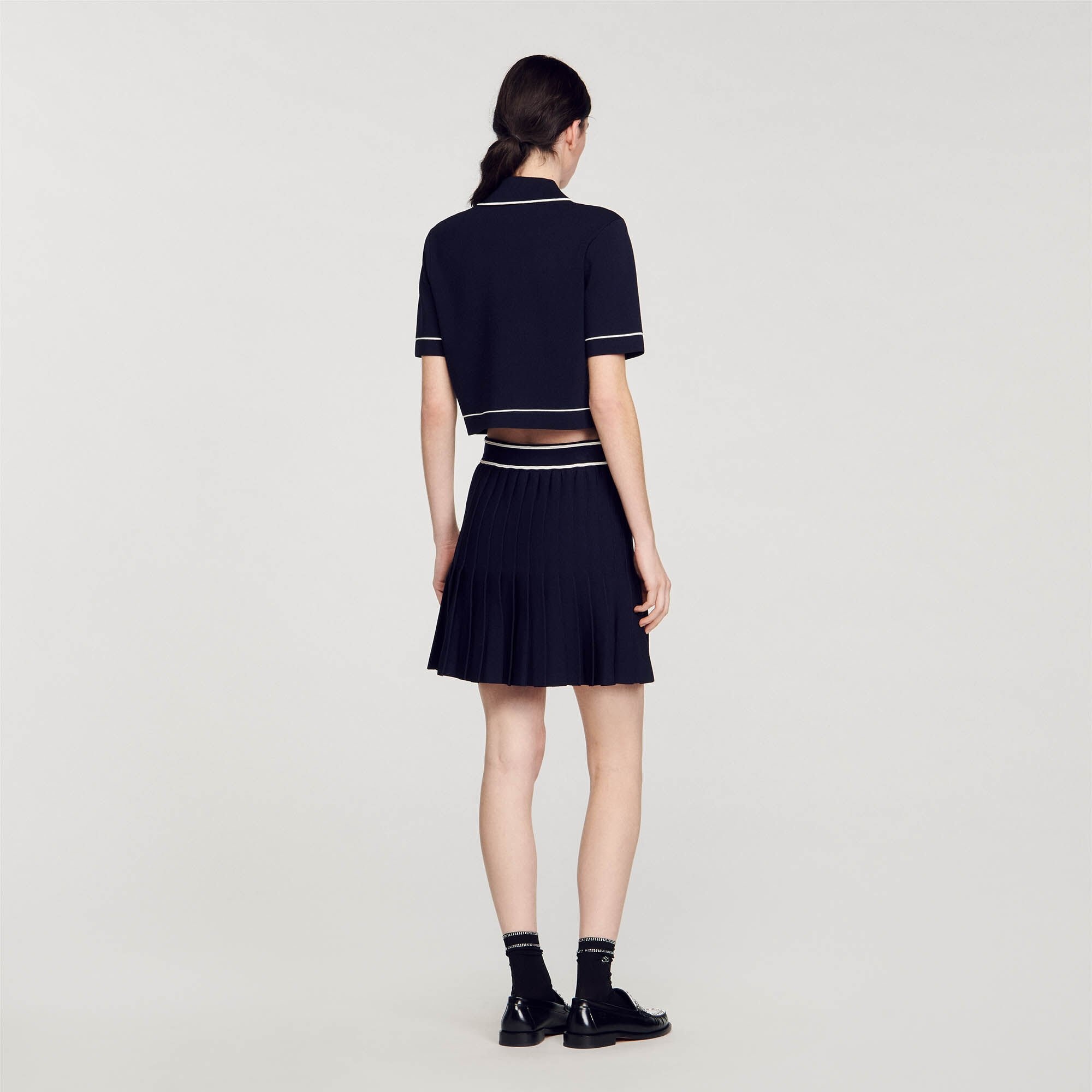 CROPPED POLO-NECK JUMPER - 6