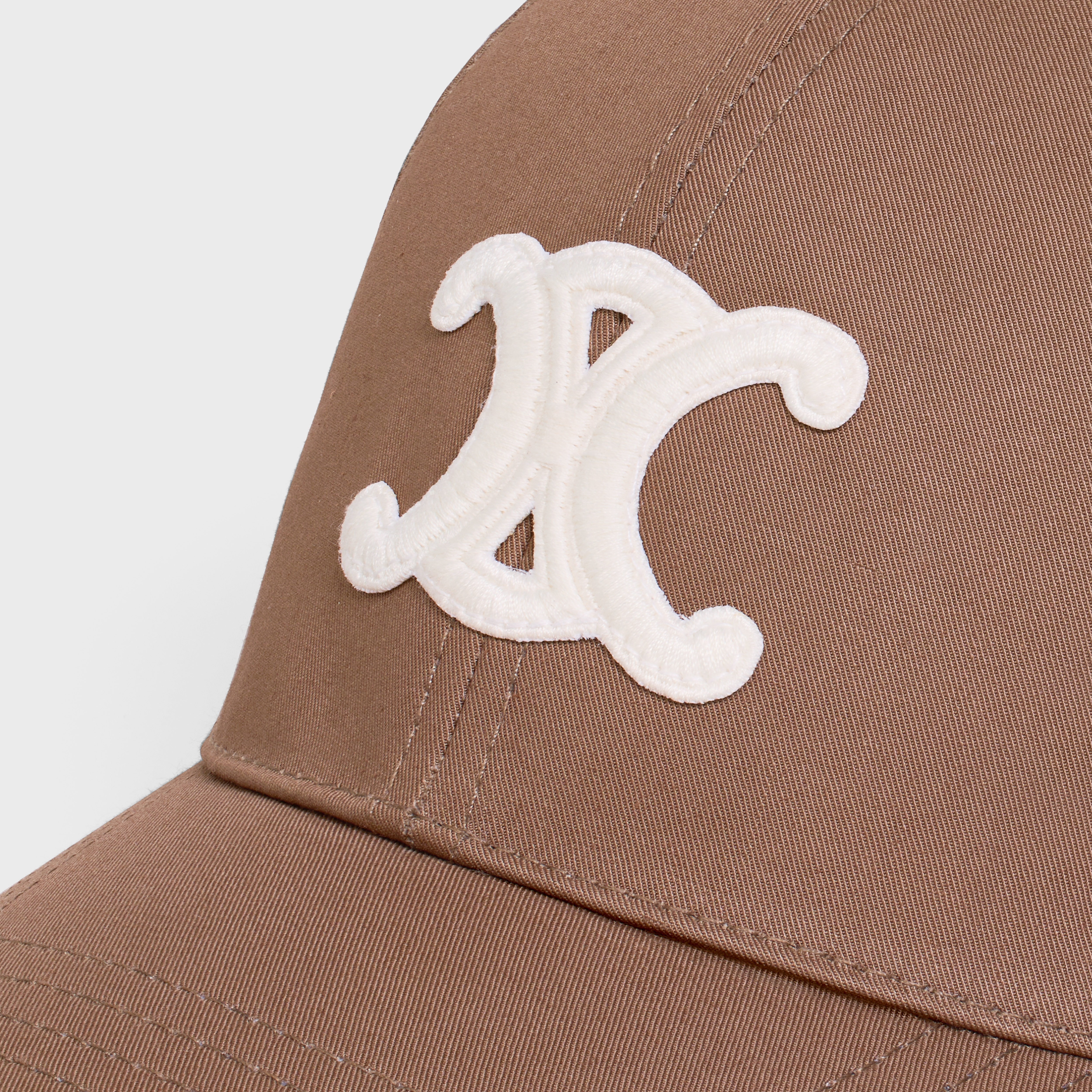 triomphe baseball cap in cotton - 5