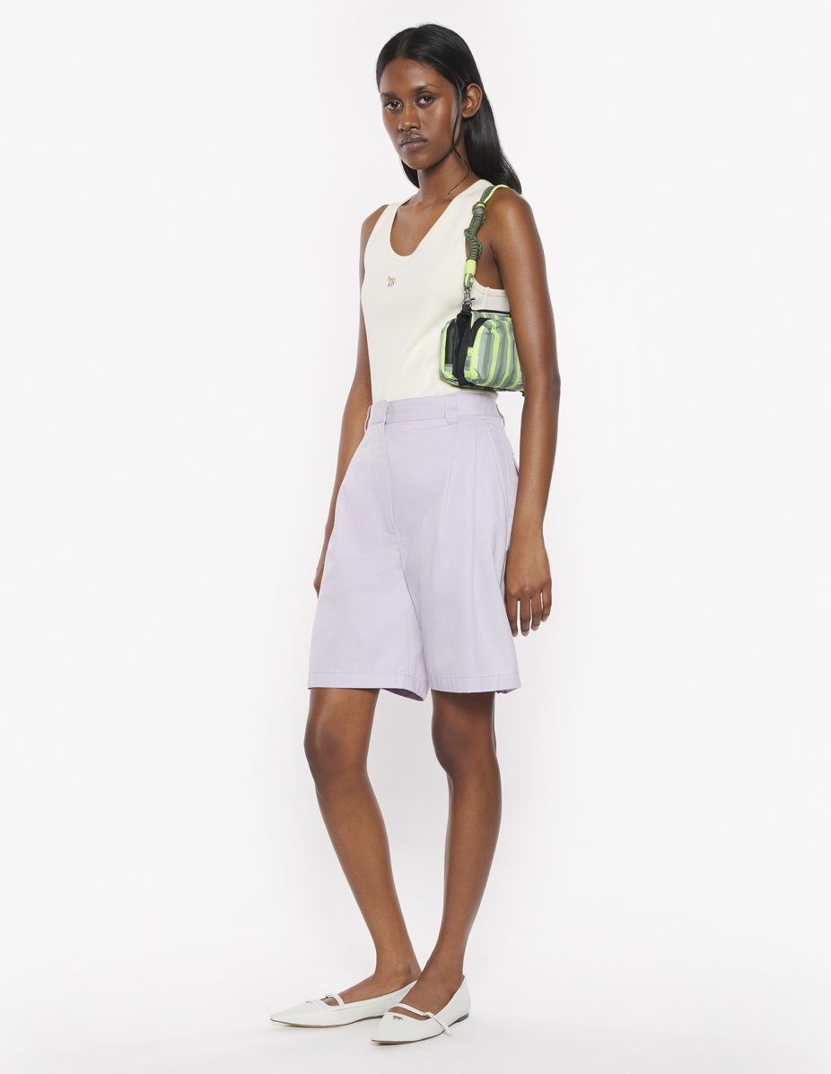 CASUAL PLEATED BERMUDA - 2