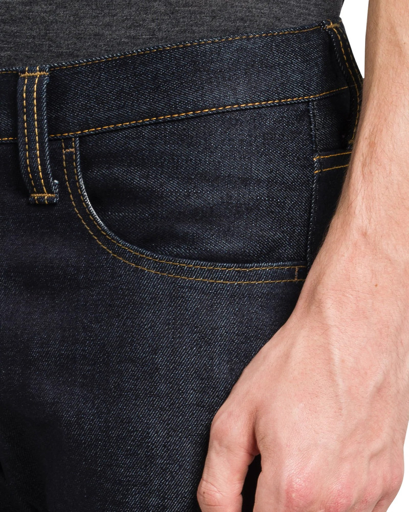 Selvedge denim five-pocket jeans 5