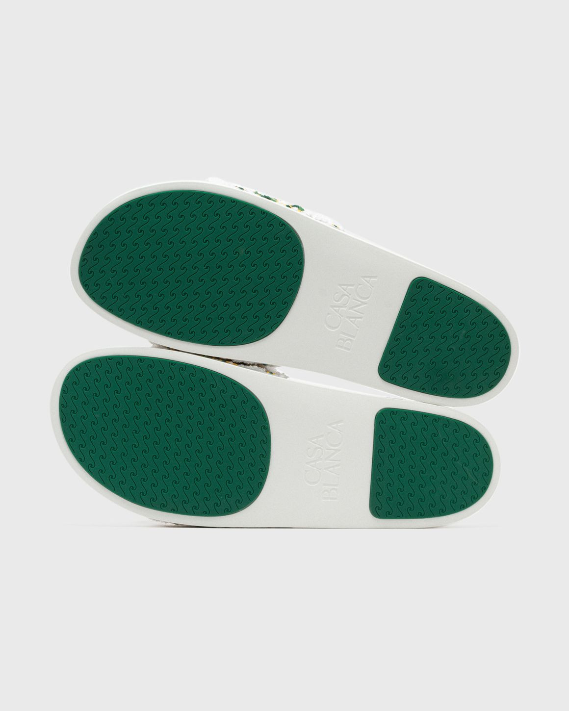 EMBROIDERED TERRY SLIDER - 5
