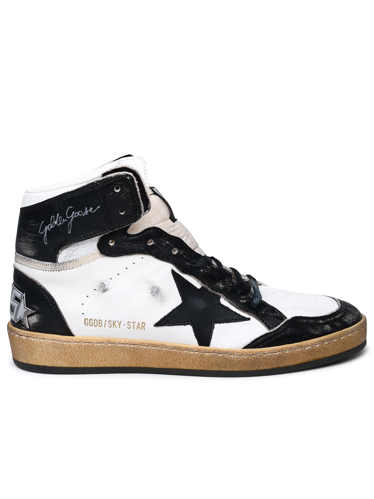 Golden Goose Man Golden Goose White Leather Sneakers - 1