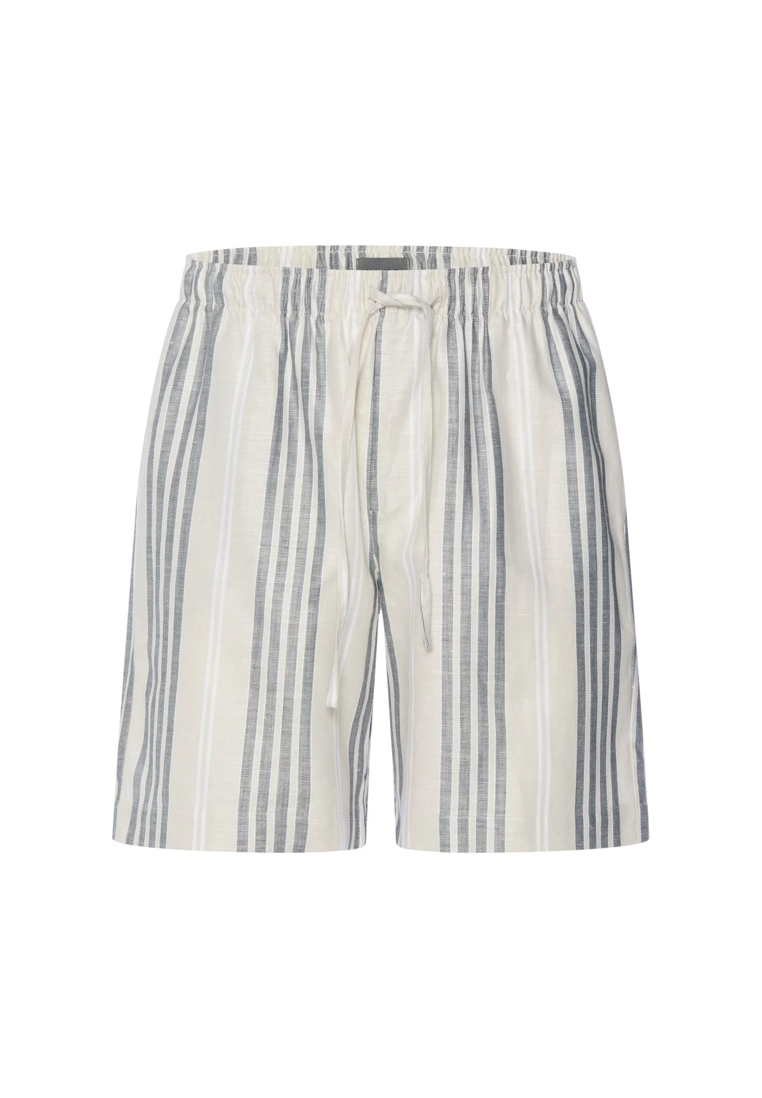 Urban Casuals Linen and Cotton Woven Shorts - 1