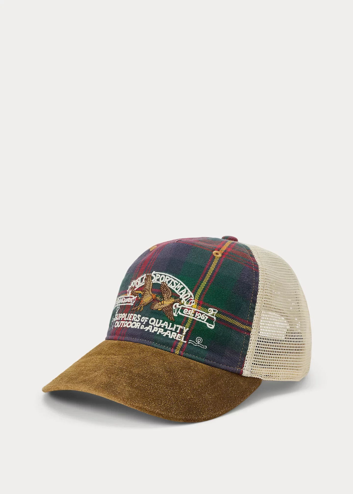 Polo Sportsman Flannel Trucker Cap - 1