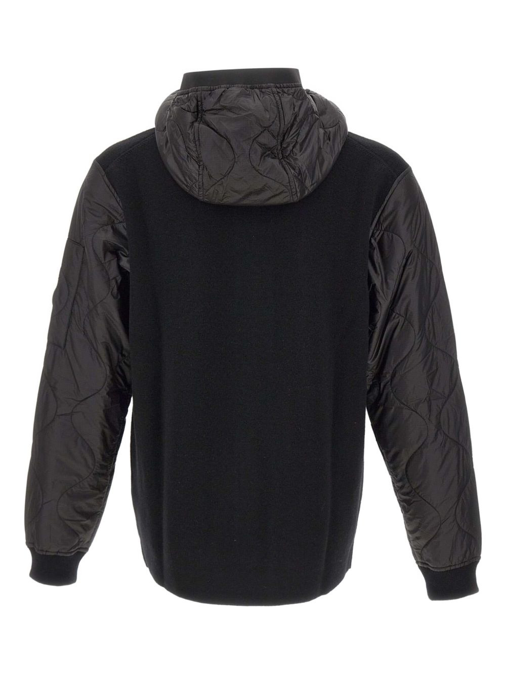 wave-quilted hoodie - 2