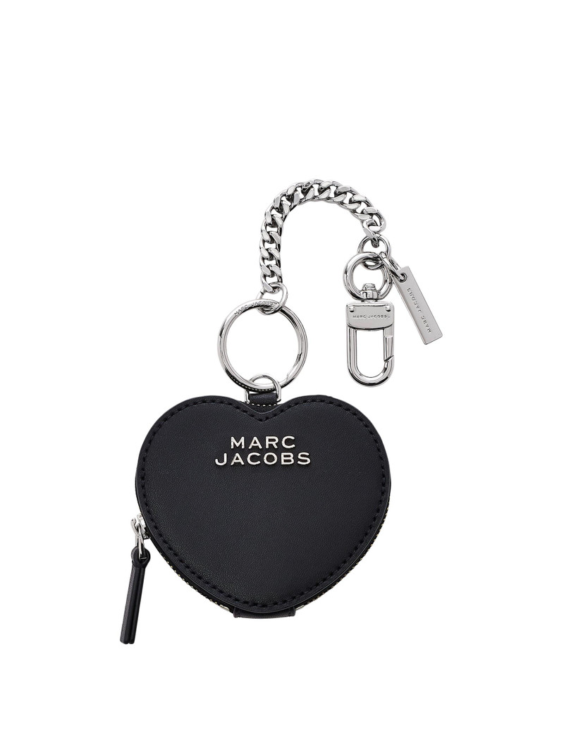 Women's The Heart Pouch Bag Charm - Black 1