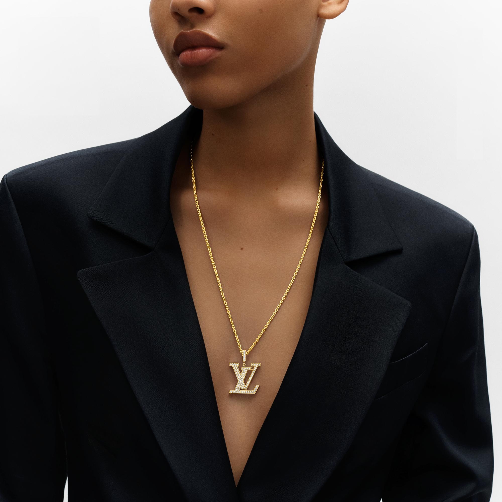 LV Idylle Blossom Large Pendant, Yellow Gold And Diamonds - 2