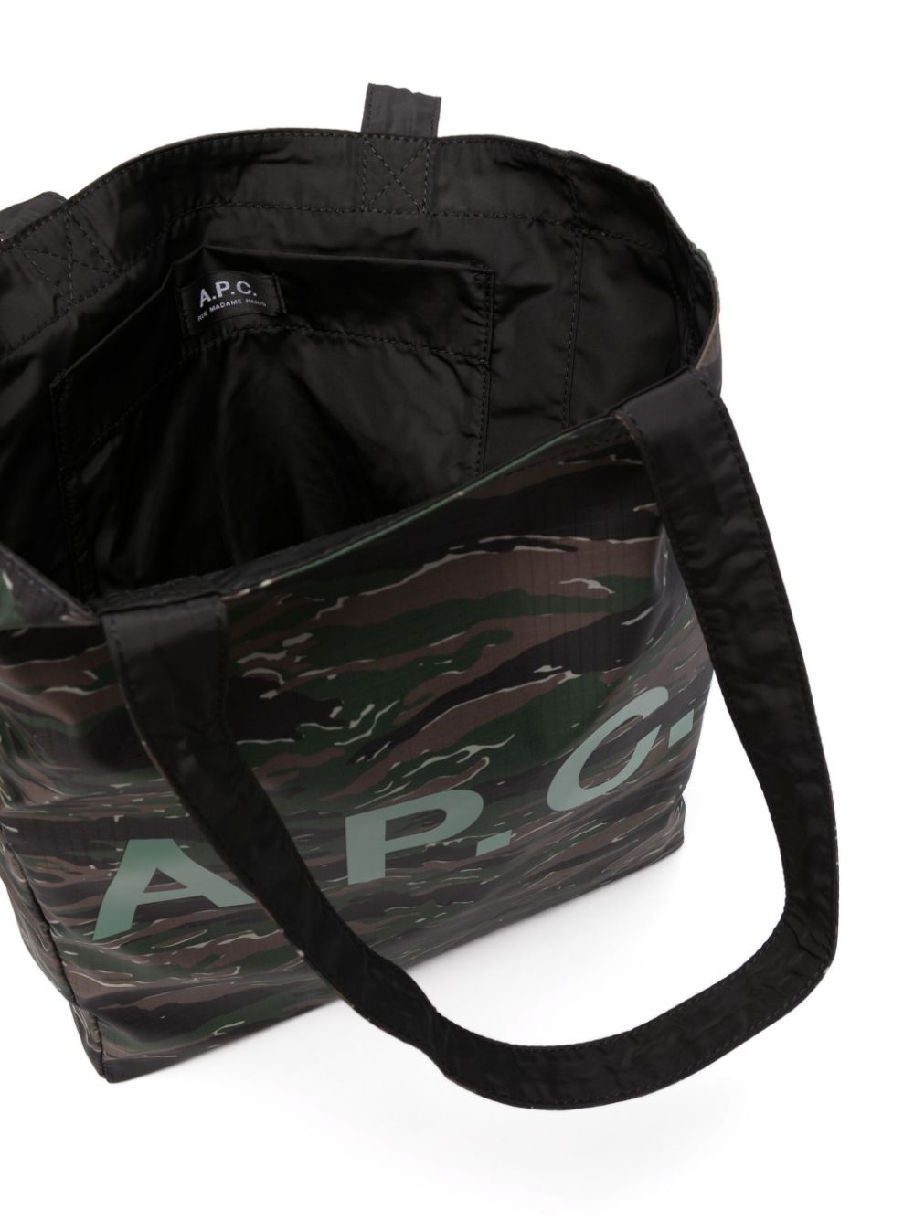 logo-print tote bag - 5