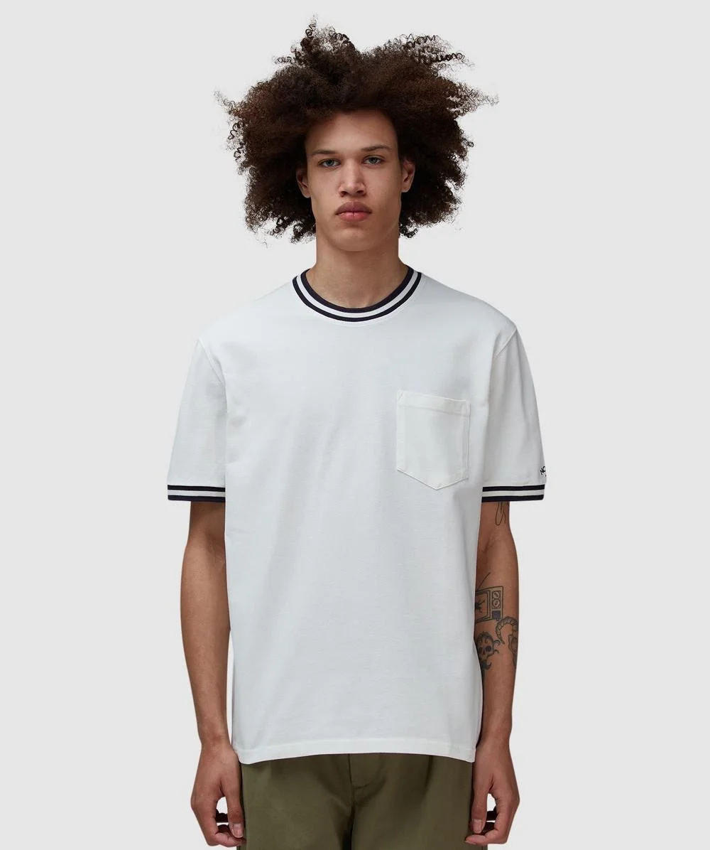 Striped ringer t-shirt - 1