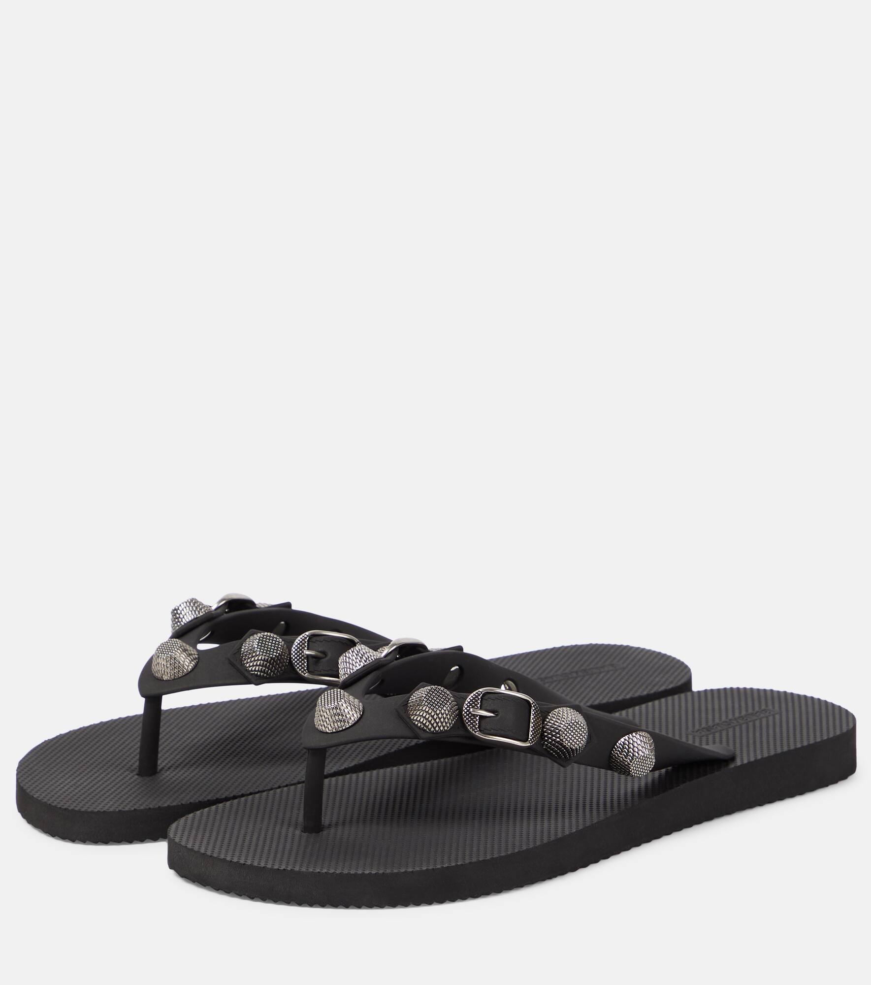 Cagole embellished thong sandals - 5