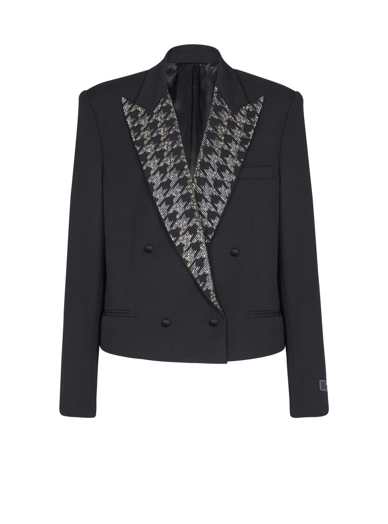 Grain de poudre jacket with crystals 1