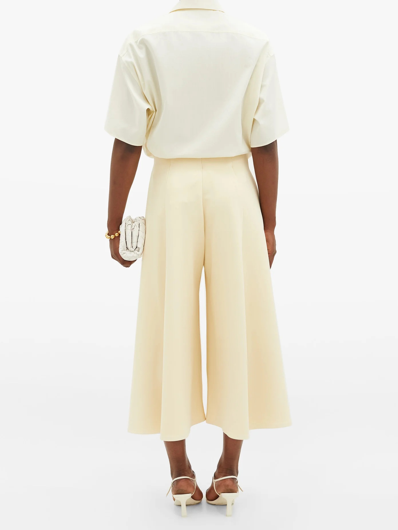 Mildro fluid-crepe culottes - 5