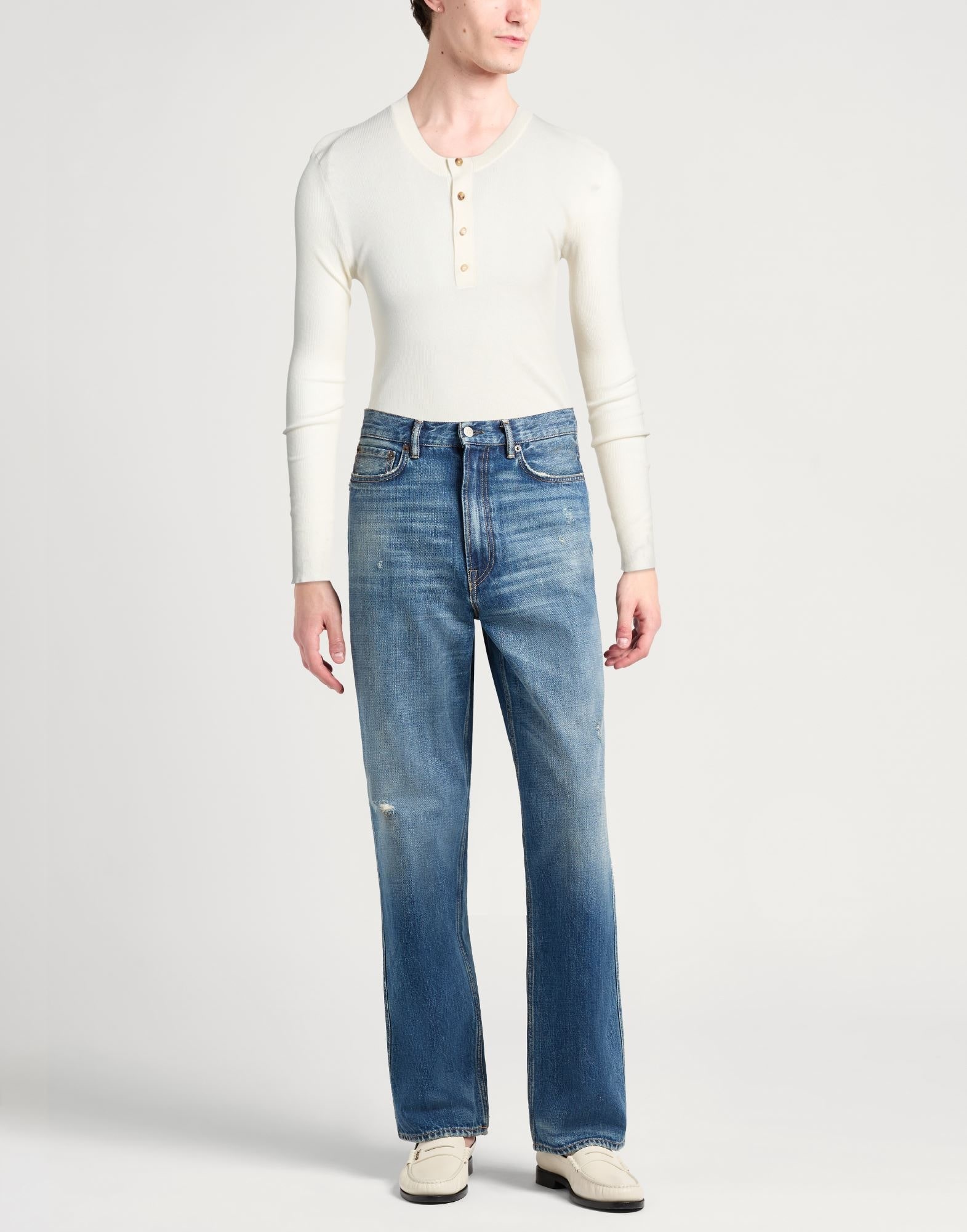 Off white Men's Sweater - 2