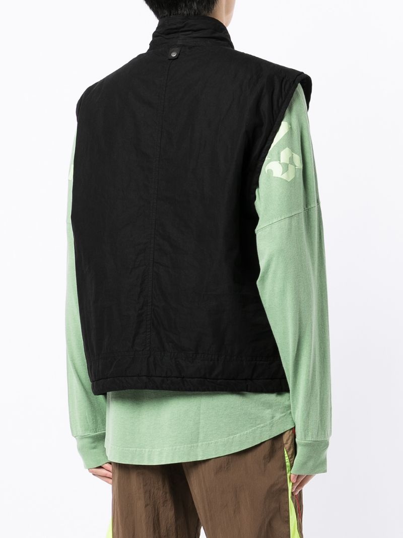 color-block sports jacket - 4