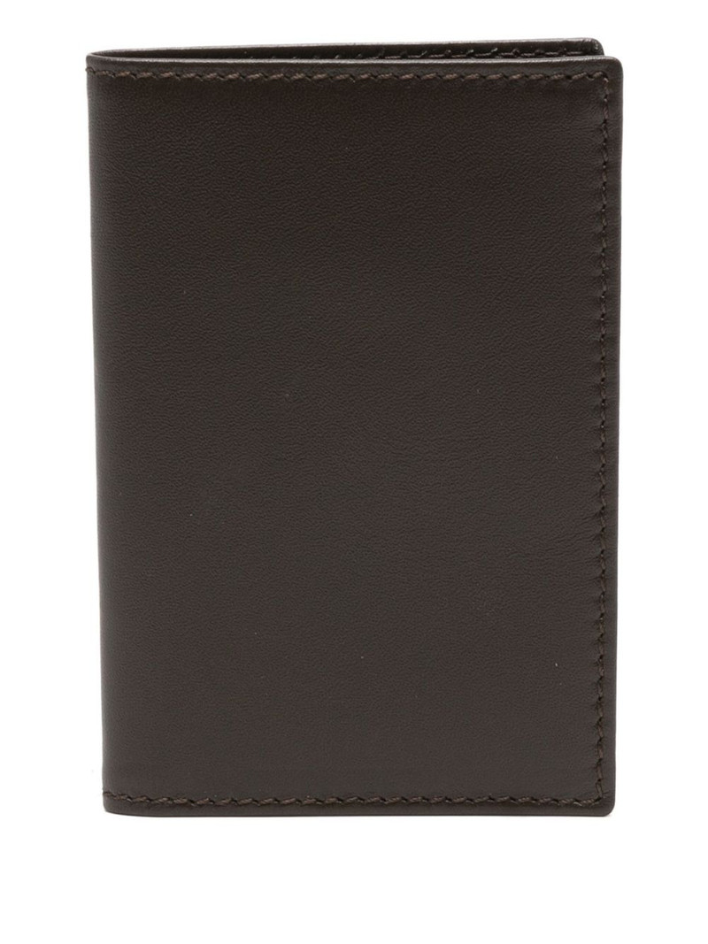 logo-stamp leather wallet 1