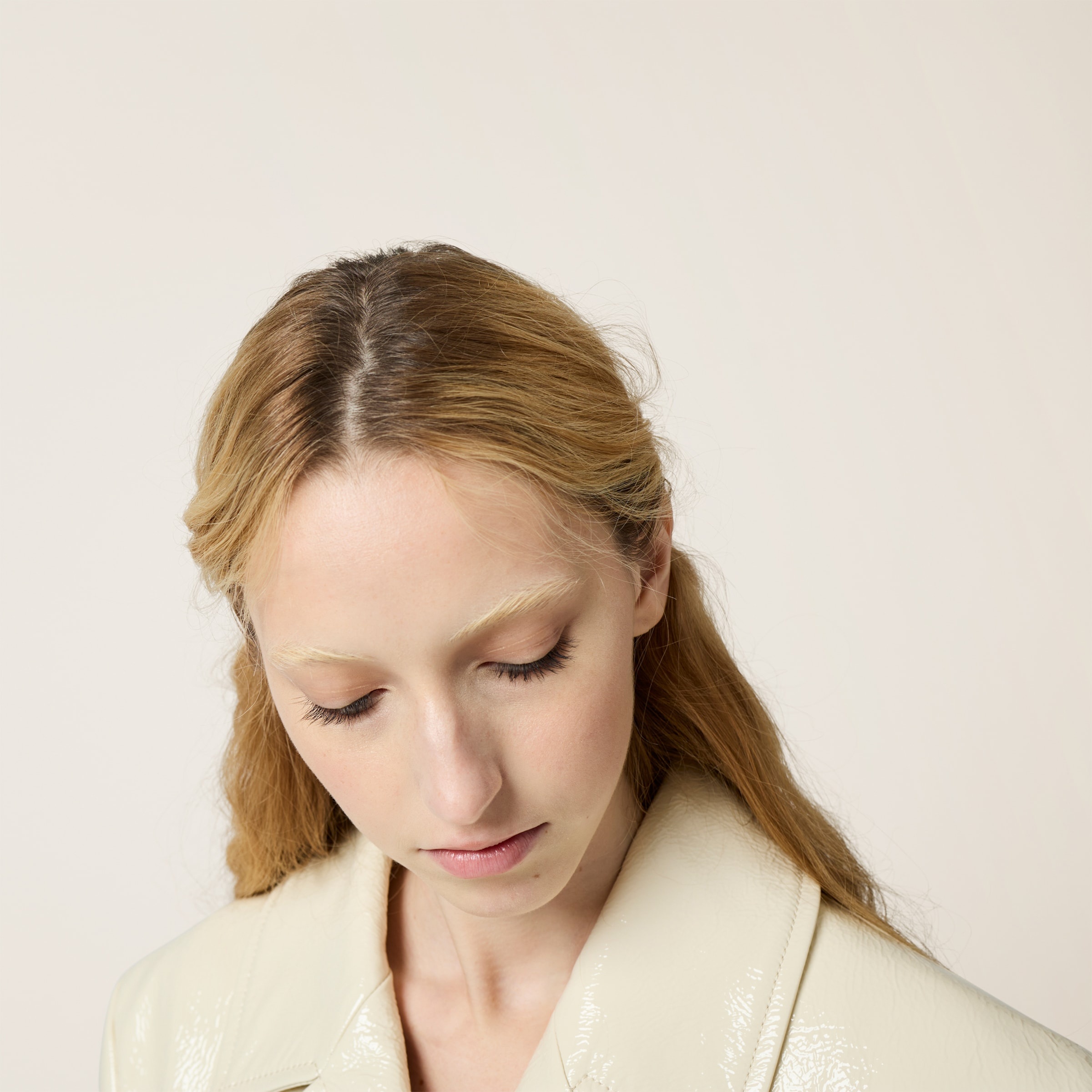 Double-breasted naplak coat - 5