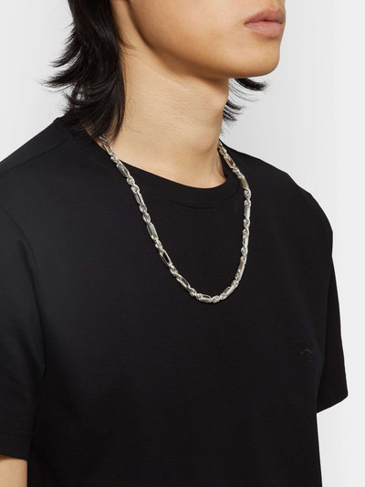 Bottega Veneta Sterling Silver Chain Necklace outlook