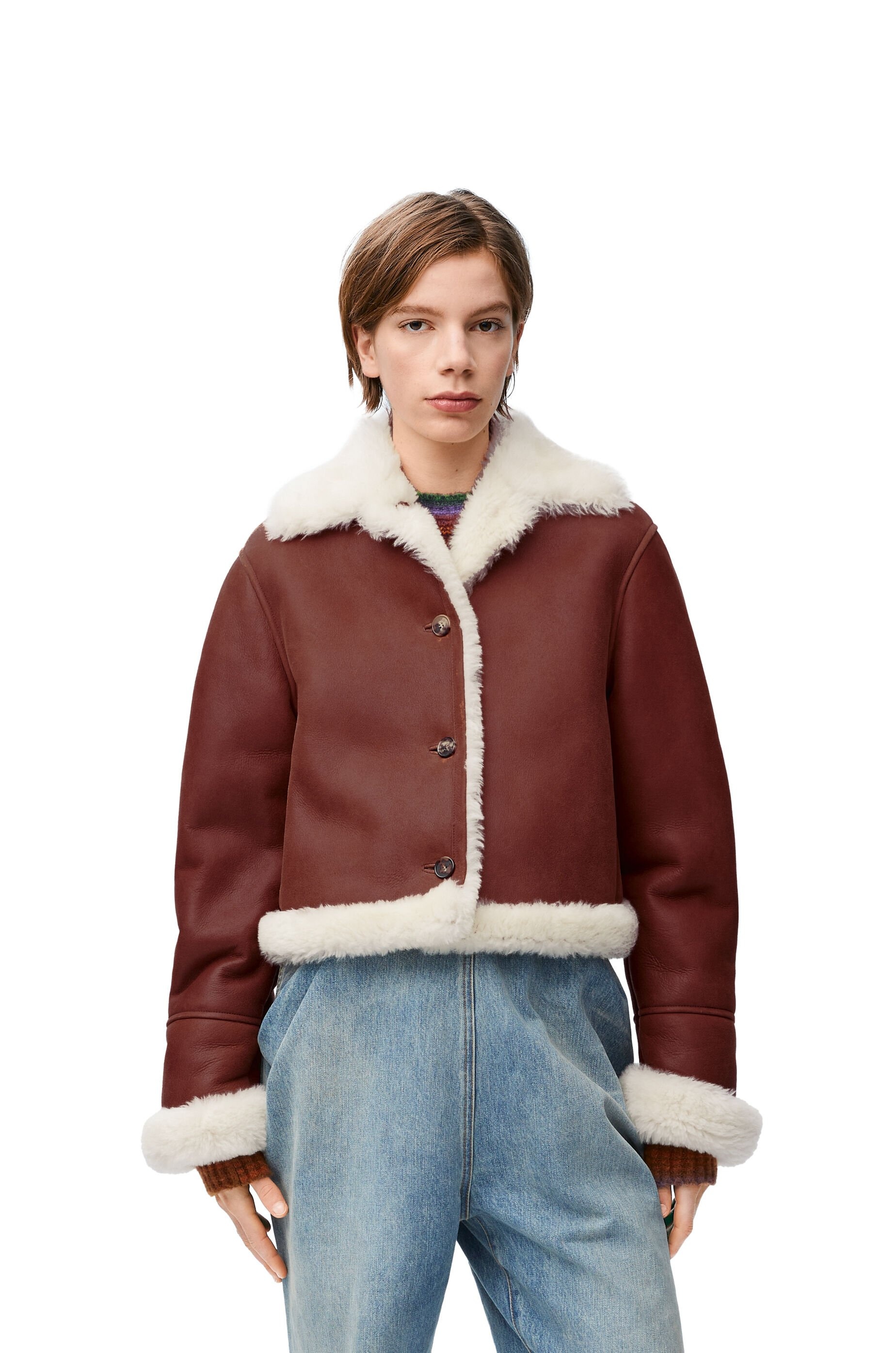 Jacket in shearling - 3