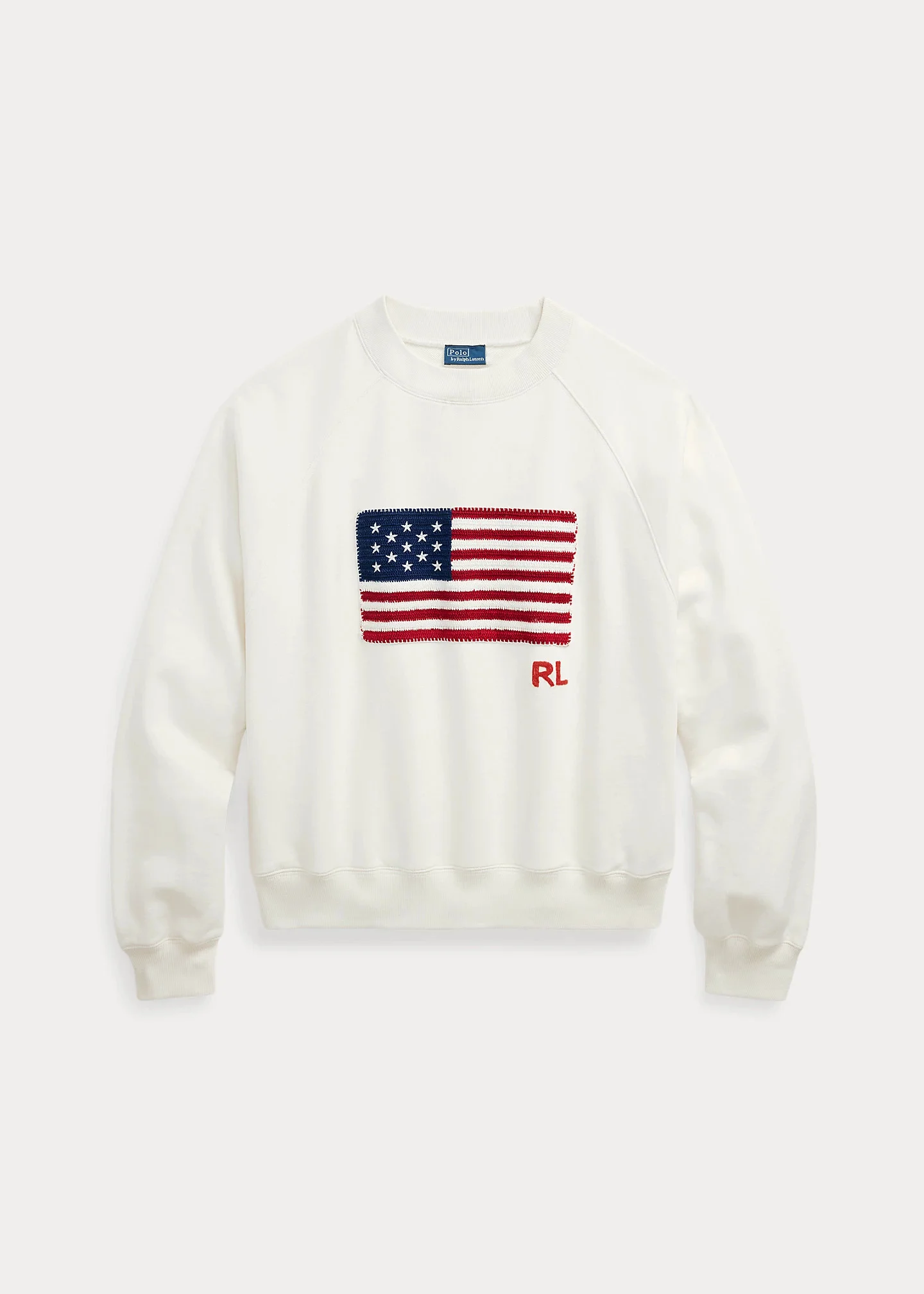 Logo Flag French Terry Crewneck - 1