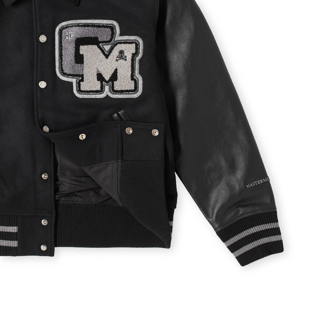 C2H4 x MASTERMIND JAPAN Applique Baseball Jacket - 2