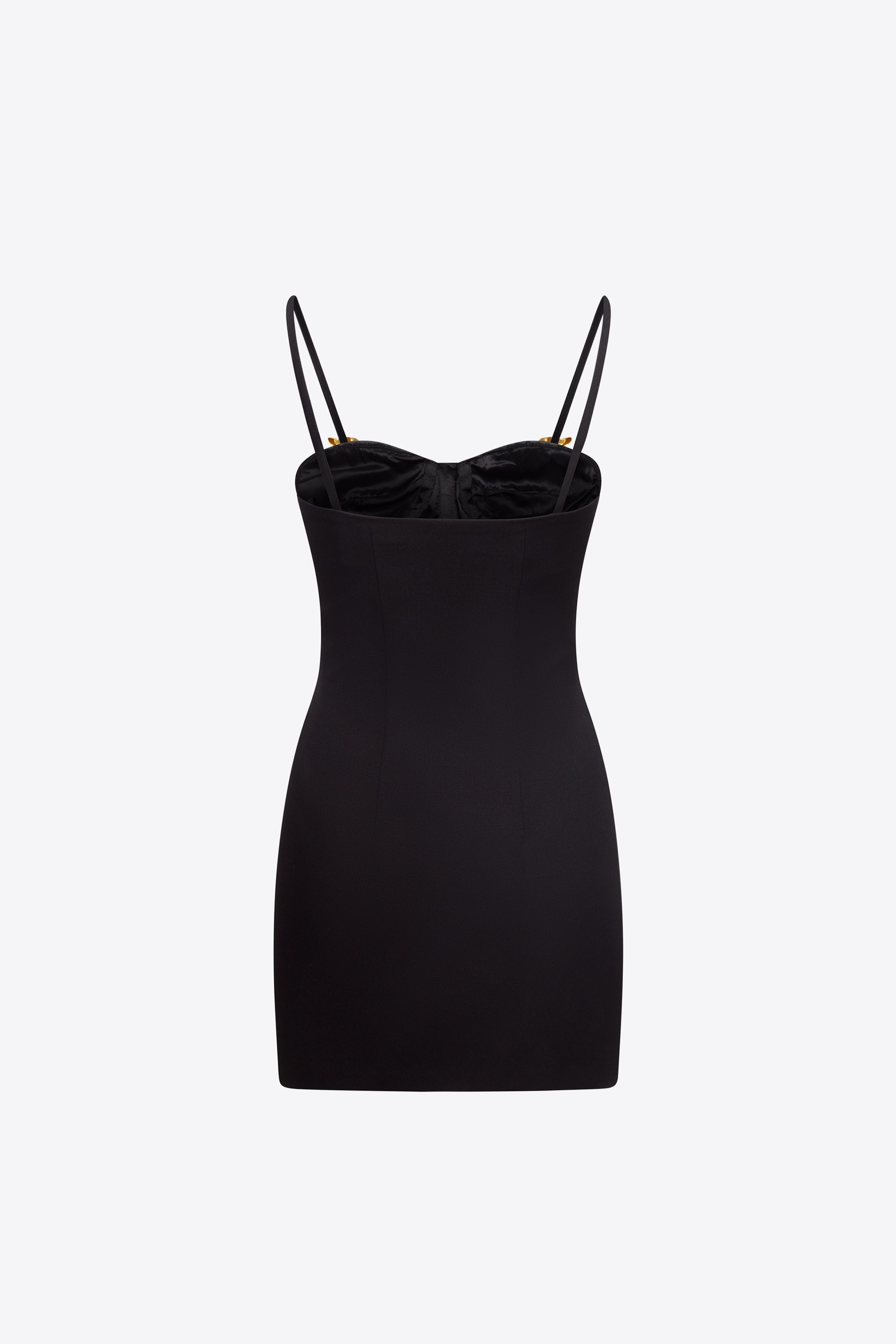 CRYSTAL HEART MINI DRESS - 3
