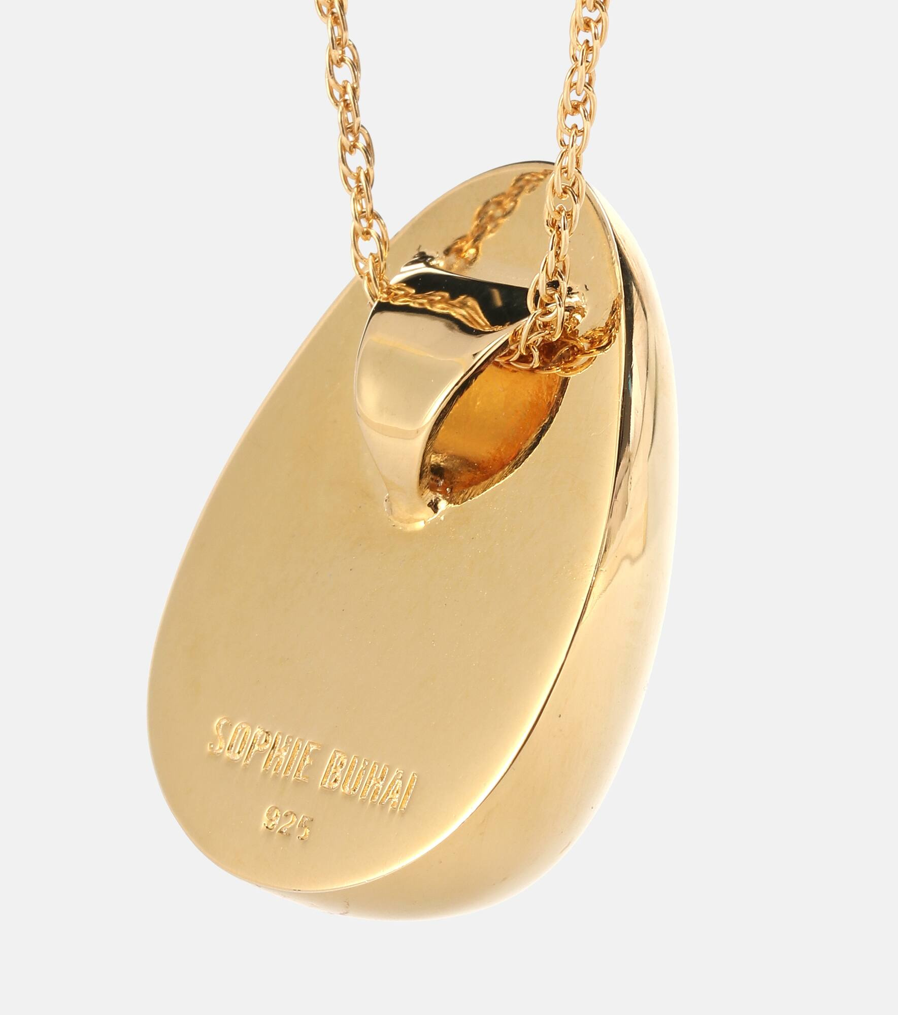 Everyday Egg 18kt gold-plated necklace - 4