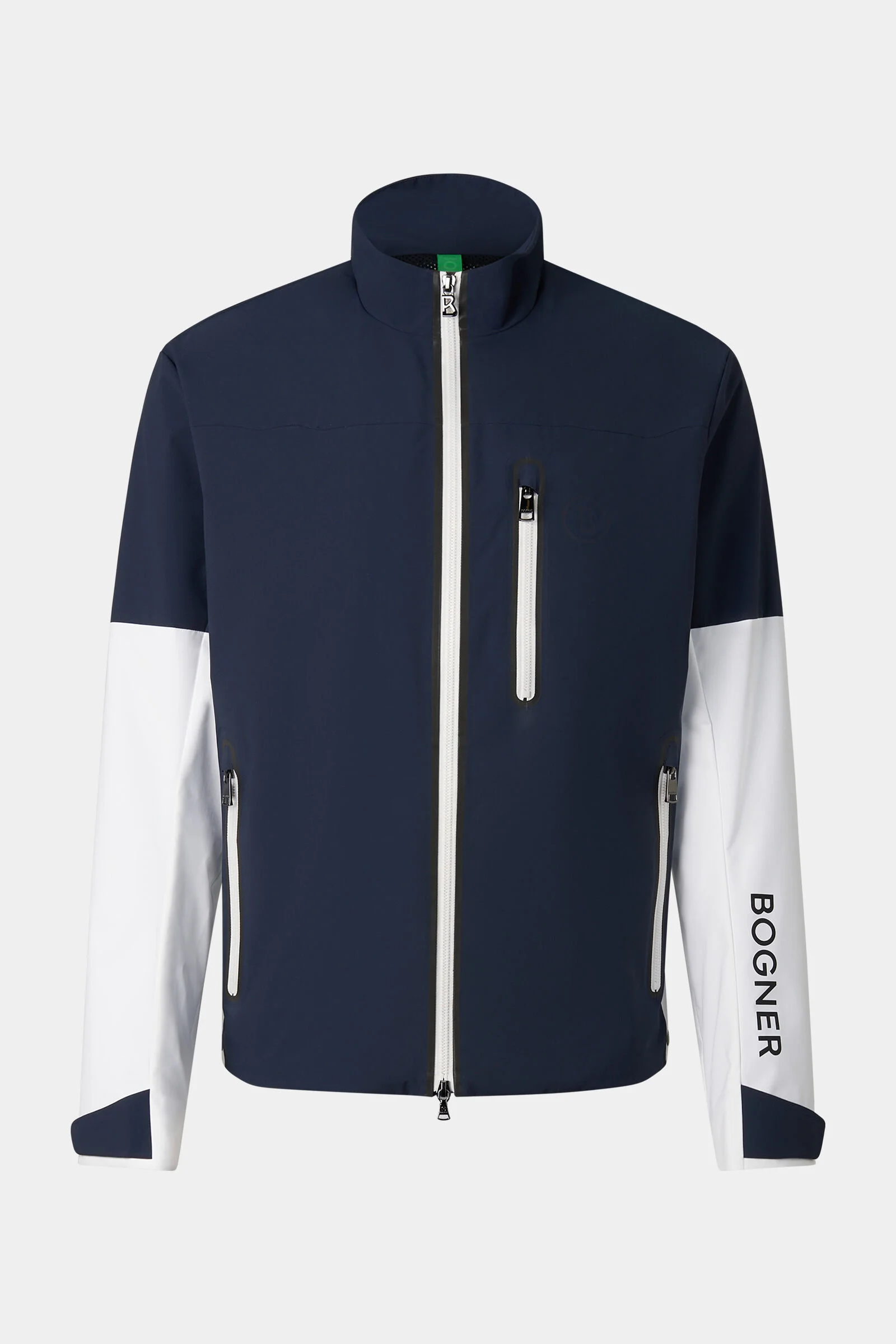 Bolek functional jacket in Navy blue/white - 1