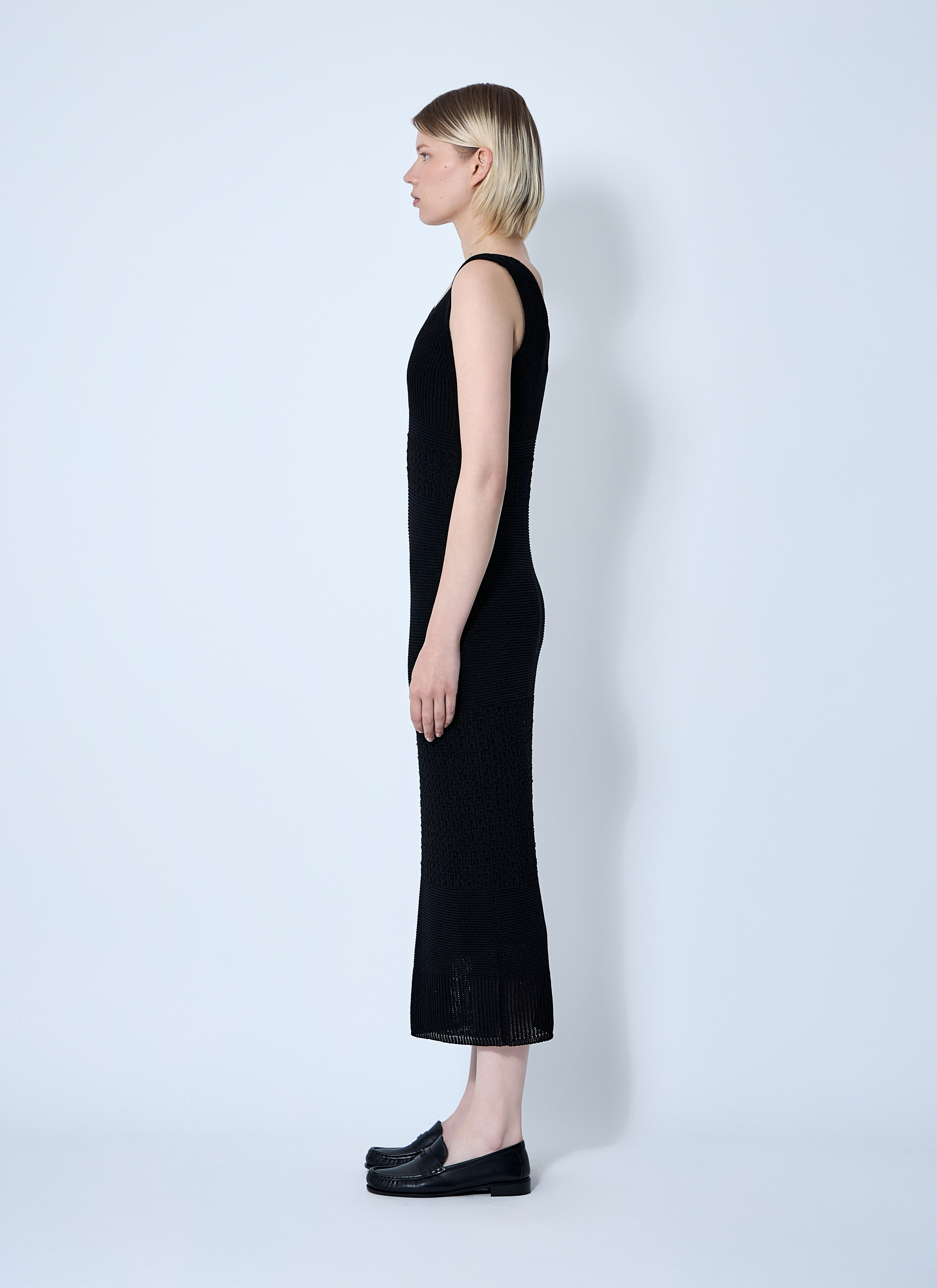 Valois Crochet Midi Dress - 3