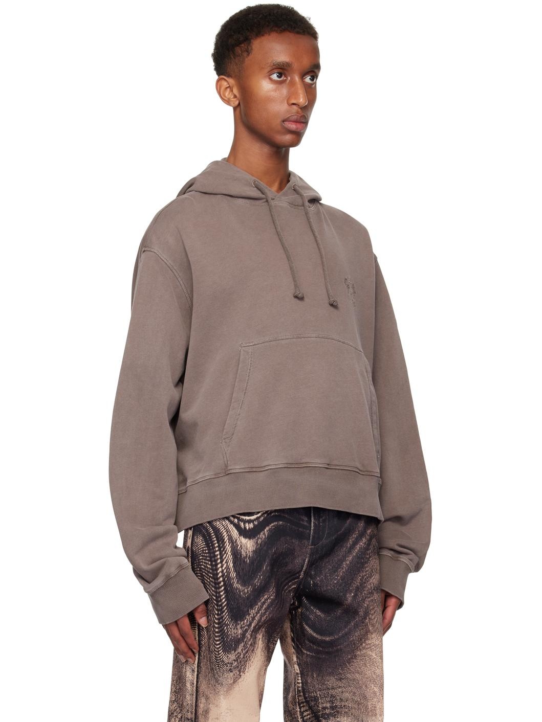 Brown Organic Cotton Hoodie - 2
