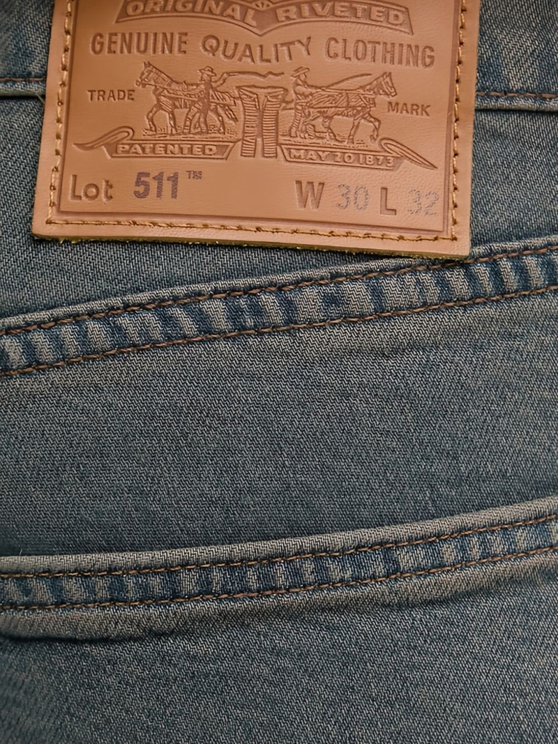 511 logo-patch slim jeans 4