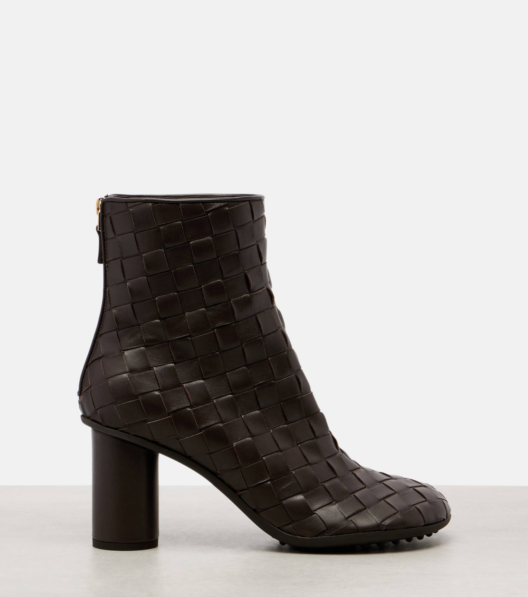 Atomic 75 Intrecciato leather ankle boots - 4