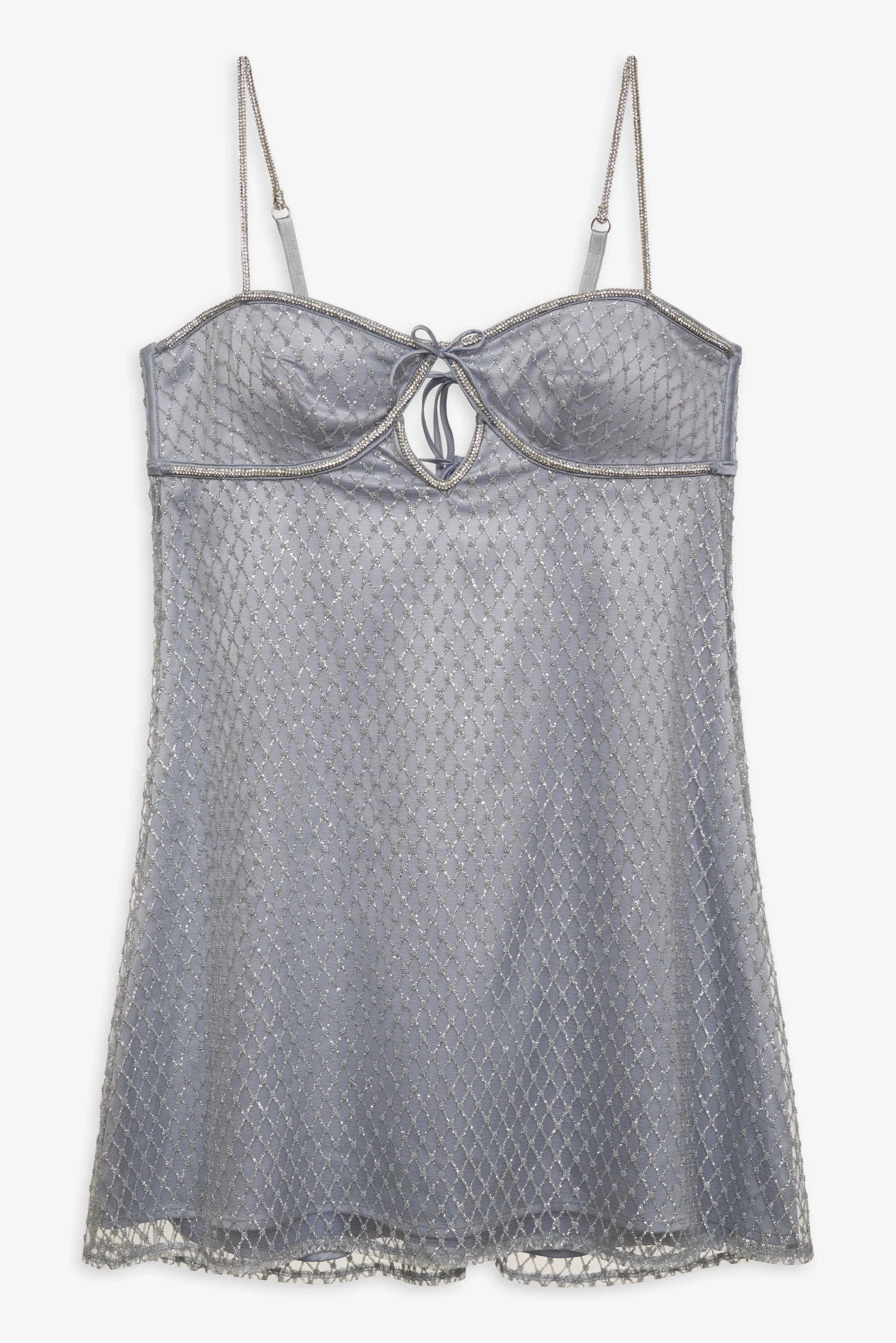 Glitter Slip Dress - 1