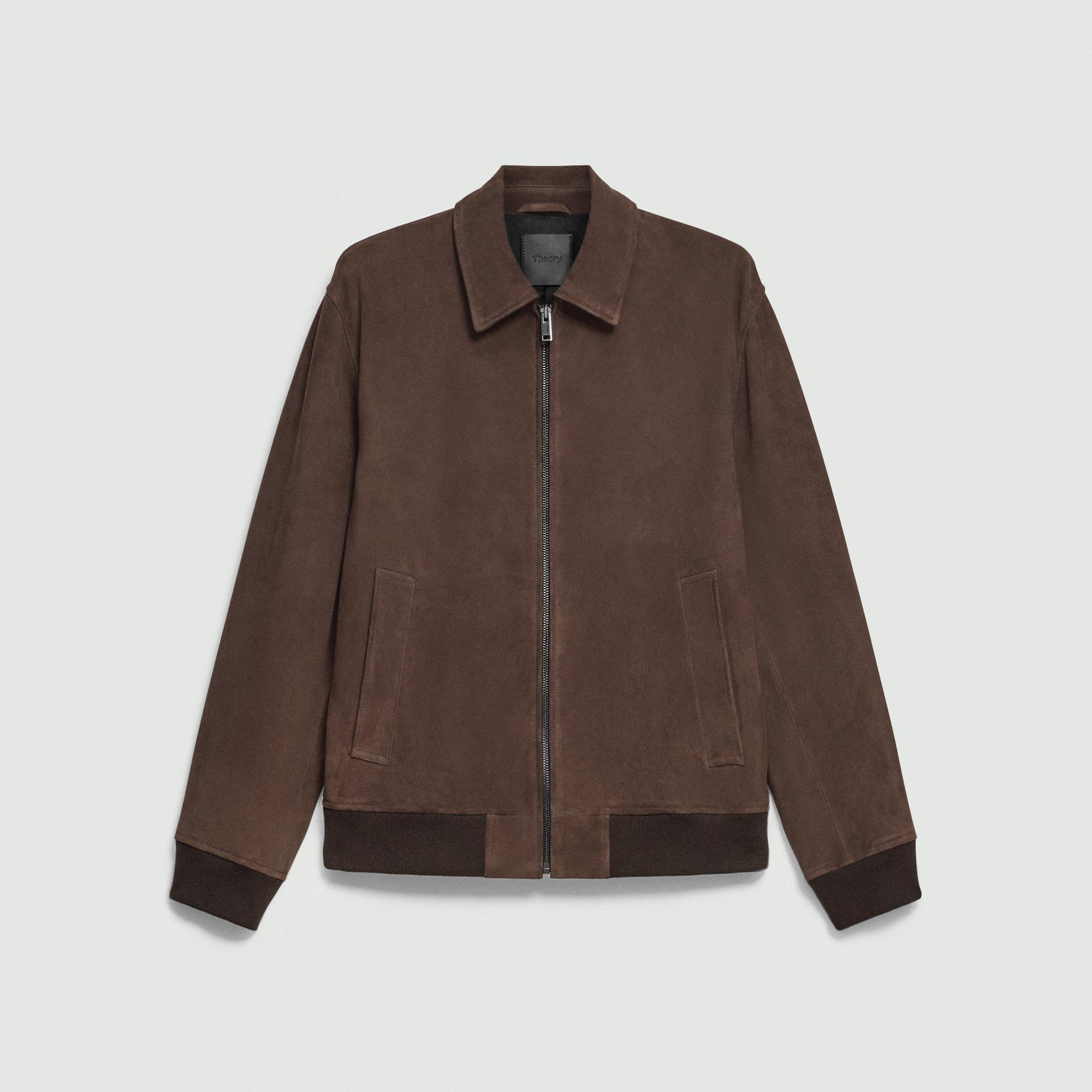 Wyatt Zip Jacket in Suede - 1