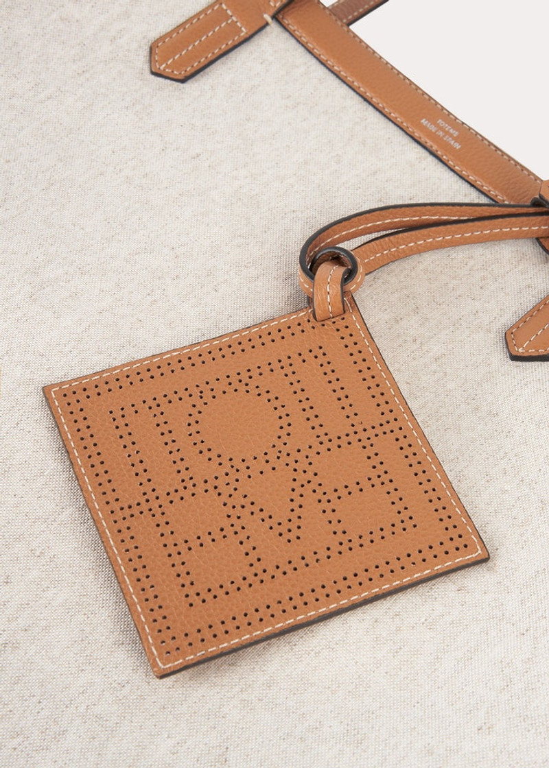 Canvas travel tote ecru 5