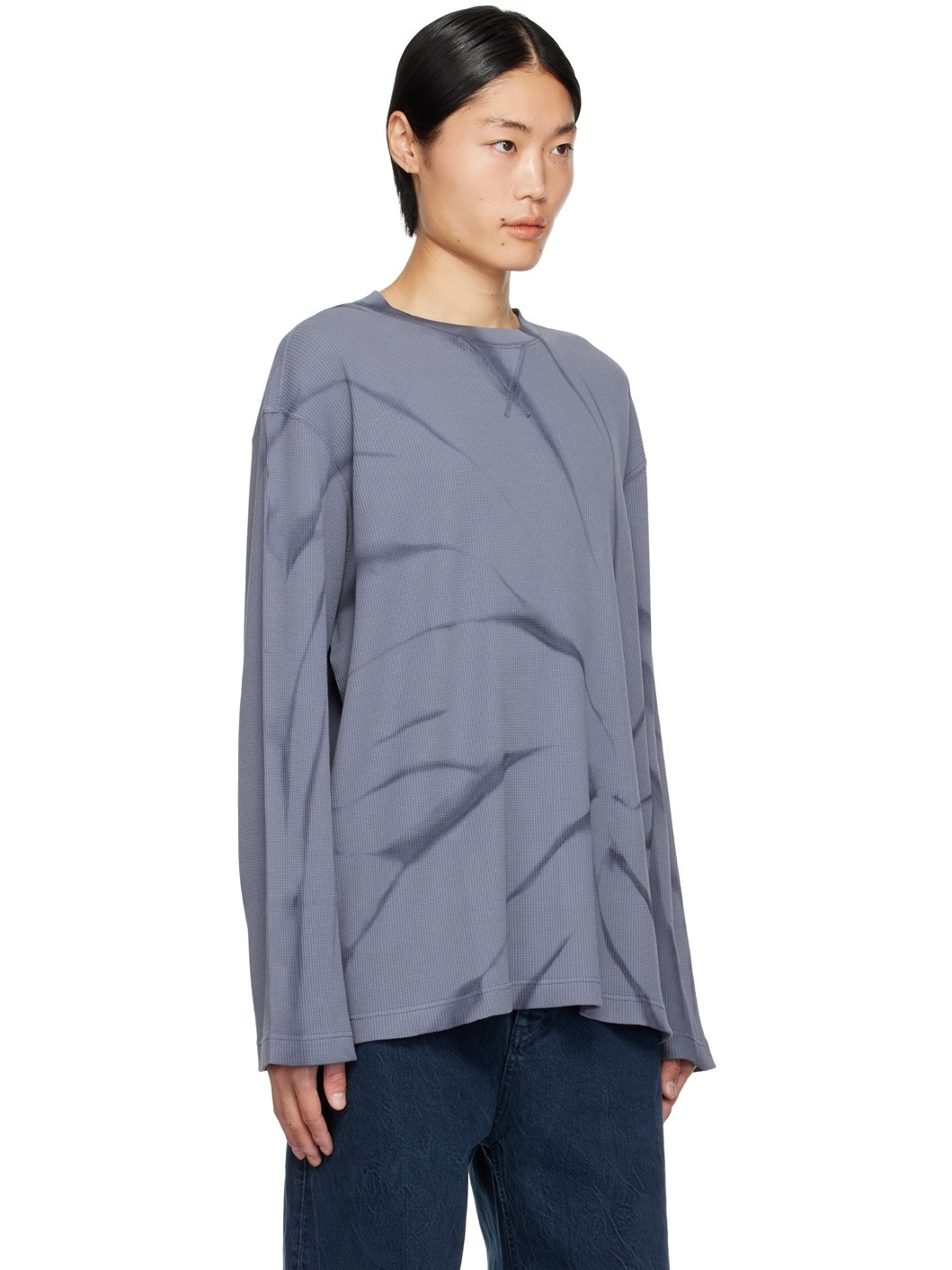 Blue Flame Long Sleeve T-Shirt - 2
