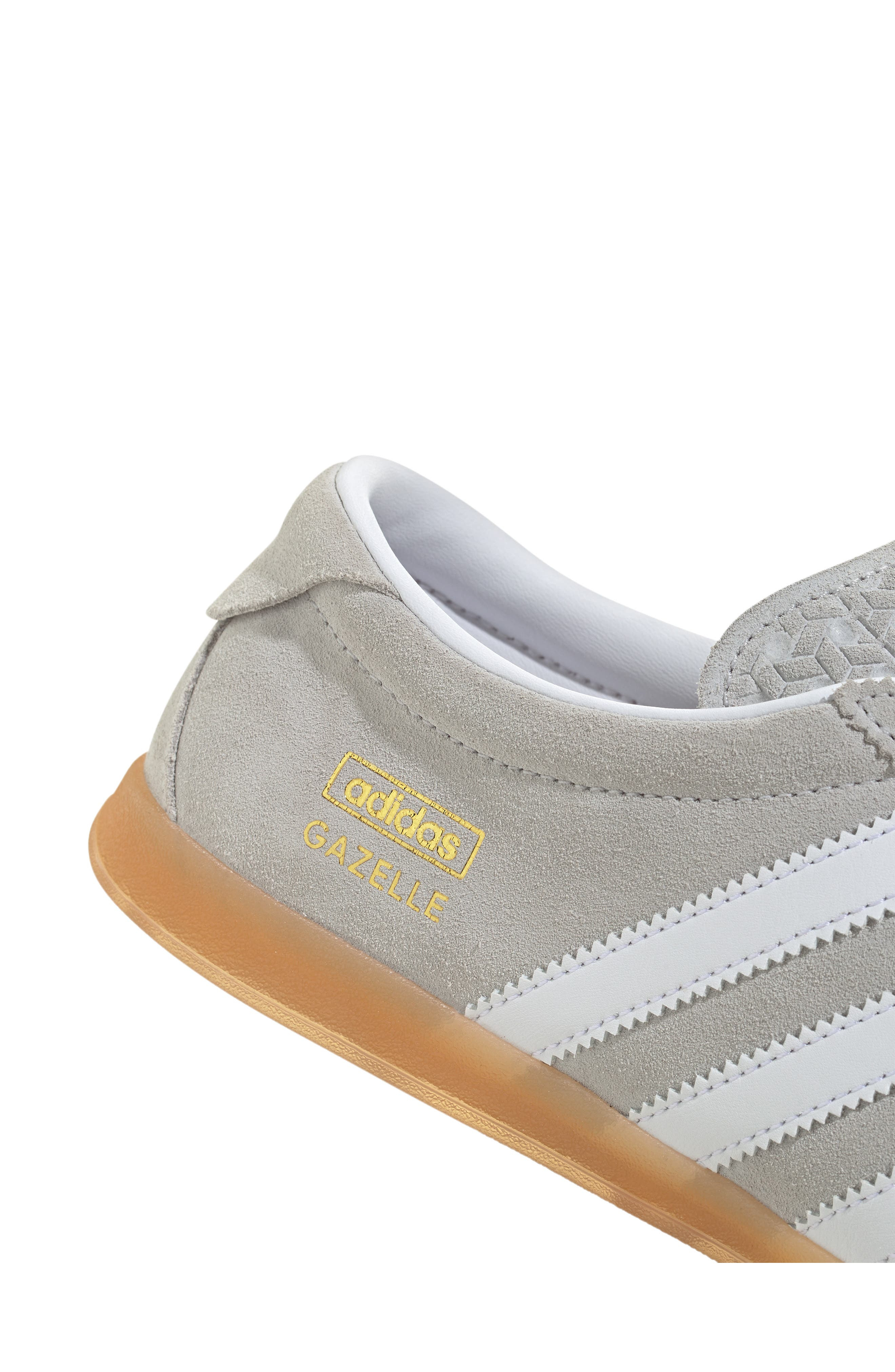 adidas Gazelle Lo Pro Sneaker in Grey/White/Gum at Nordstrom - 7