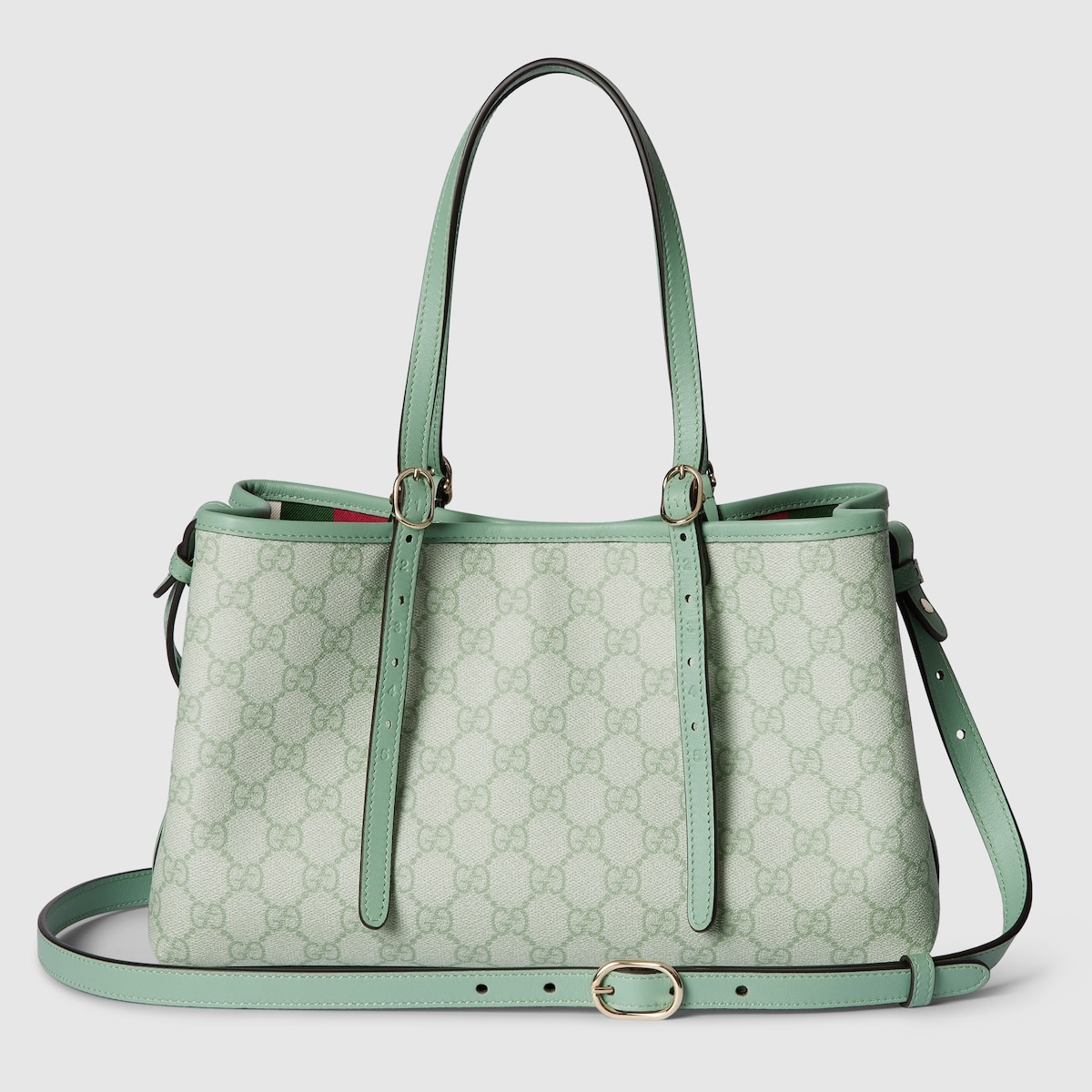 GUCCI GG Emblem small tote bag | REVERSIBLE