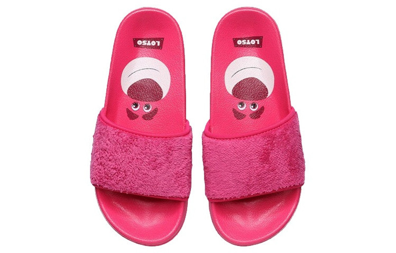 Li-Ning (WMNS) Li-Ning x Disney Lotso Sport Slides 'Rose Red' ABTR008-1 outlook