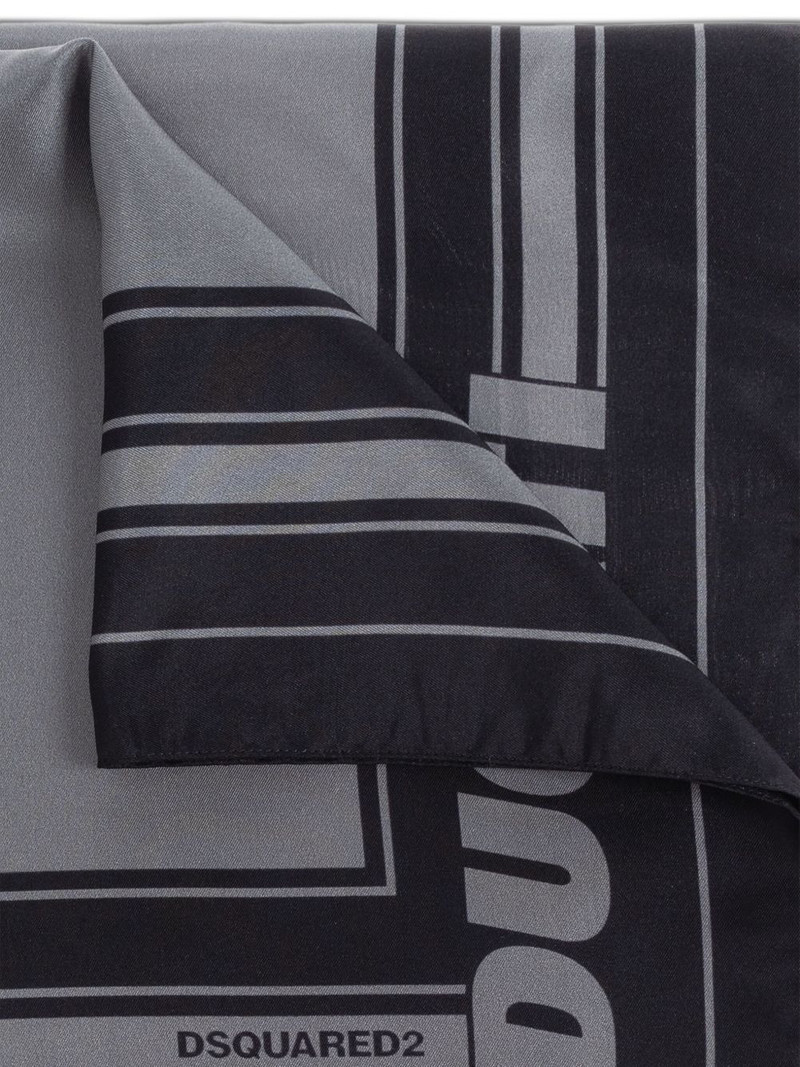 DSQUARED2 x Ducati logo scarf outlook