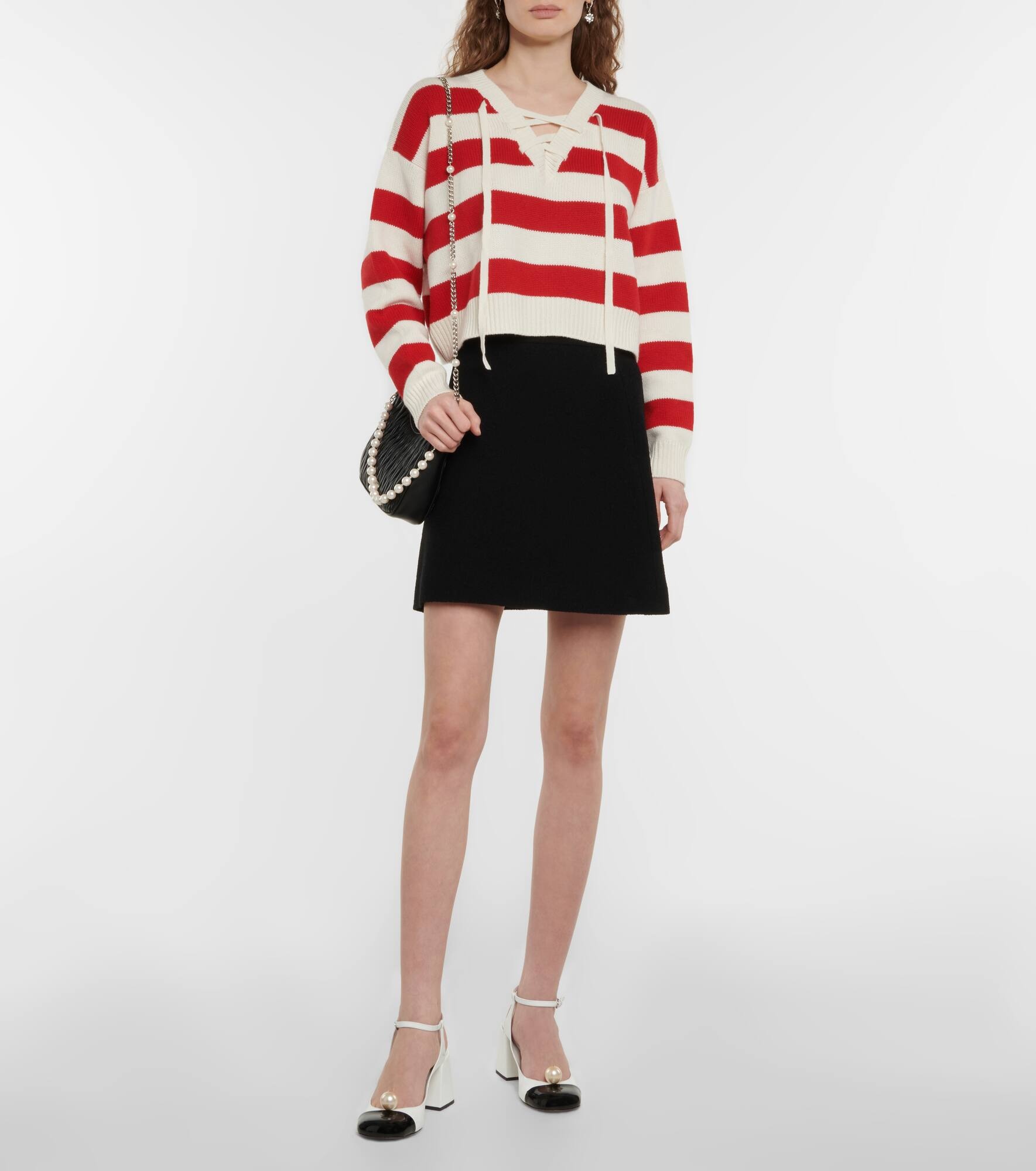 Striped cashmere sweater - 2