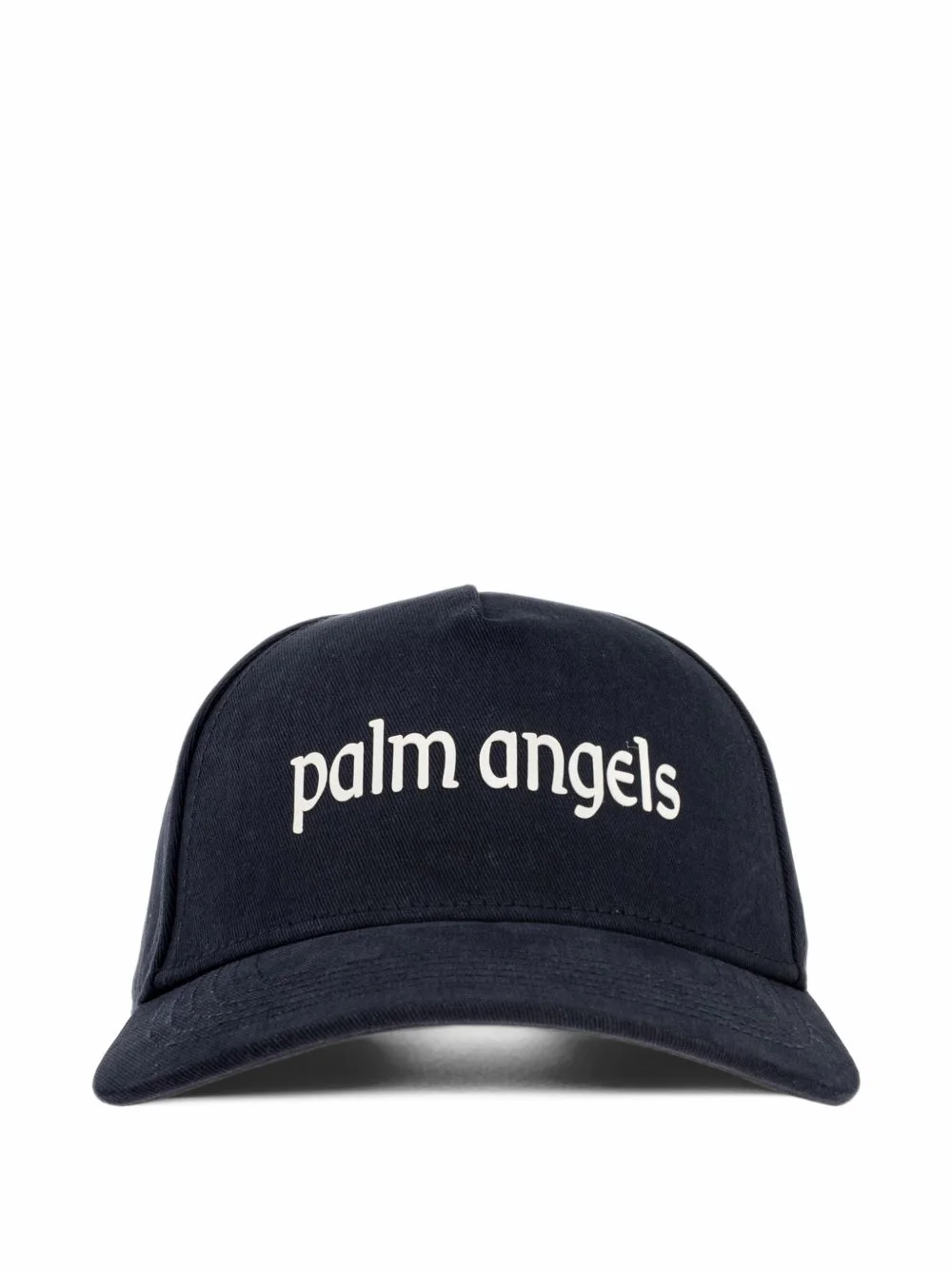 logo-print cotton baseball cap - 1