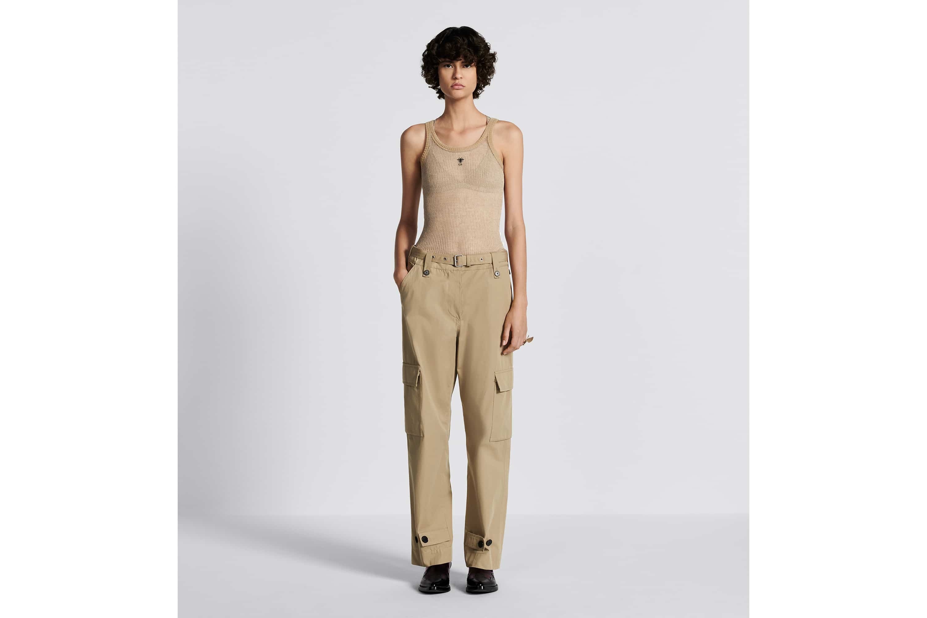 Belted Cargo Pants - 4