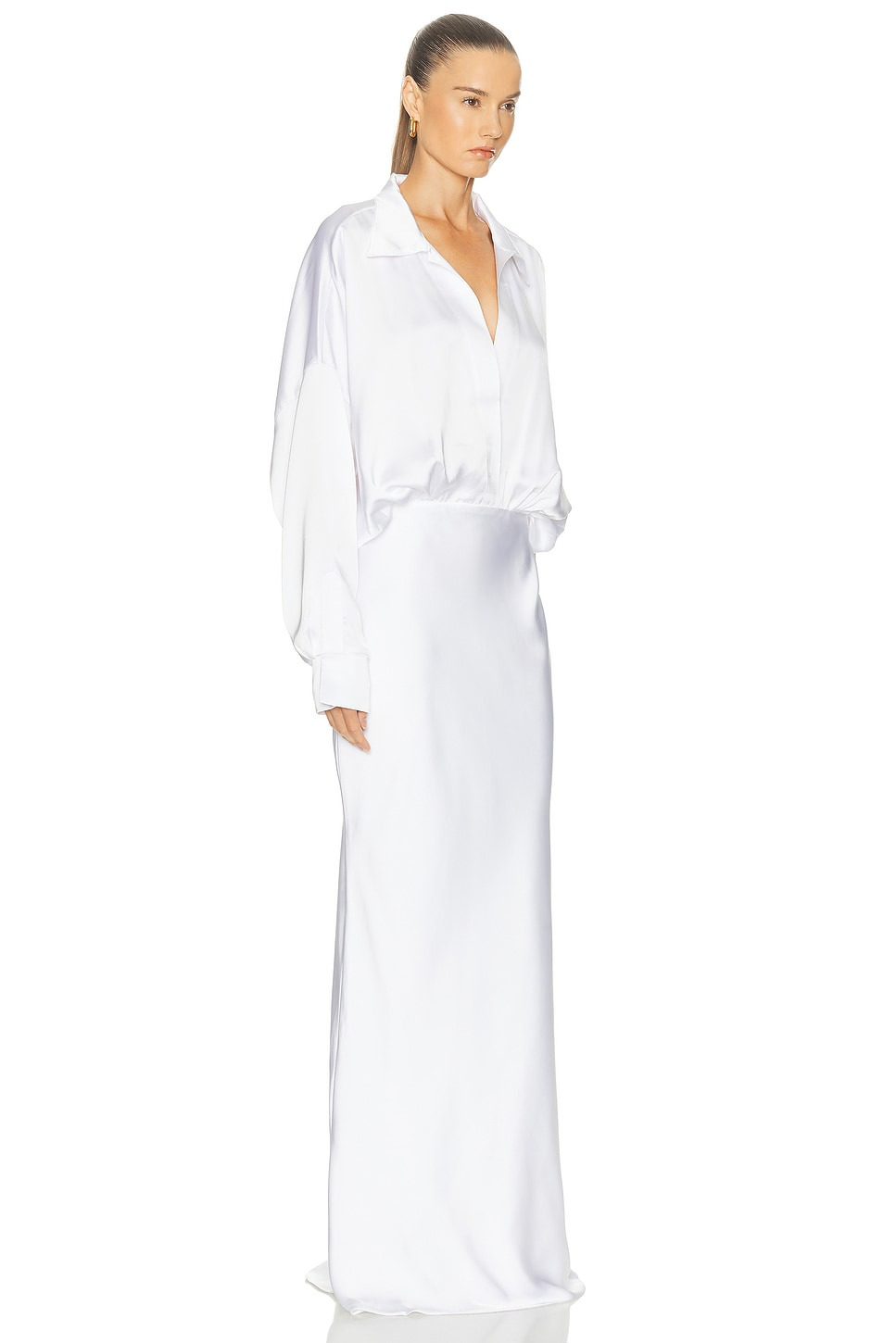 Super Oversized Boyfriend Shirt Gown - 2